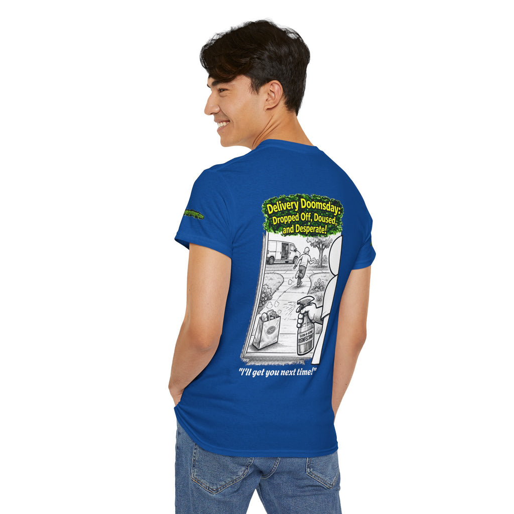 I Survived 2020 — PANDEMIC S1:E5: Director's Cut Special Edition "Delivery Doomsday" Unisex Heavy Cotton Tee