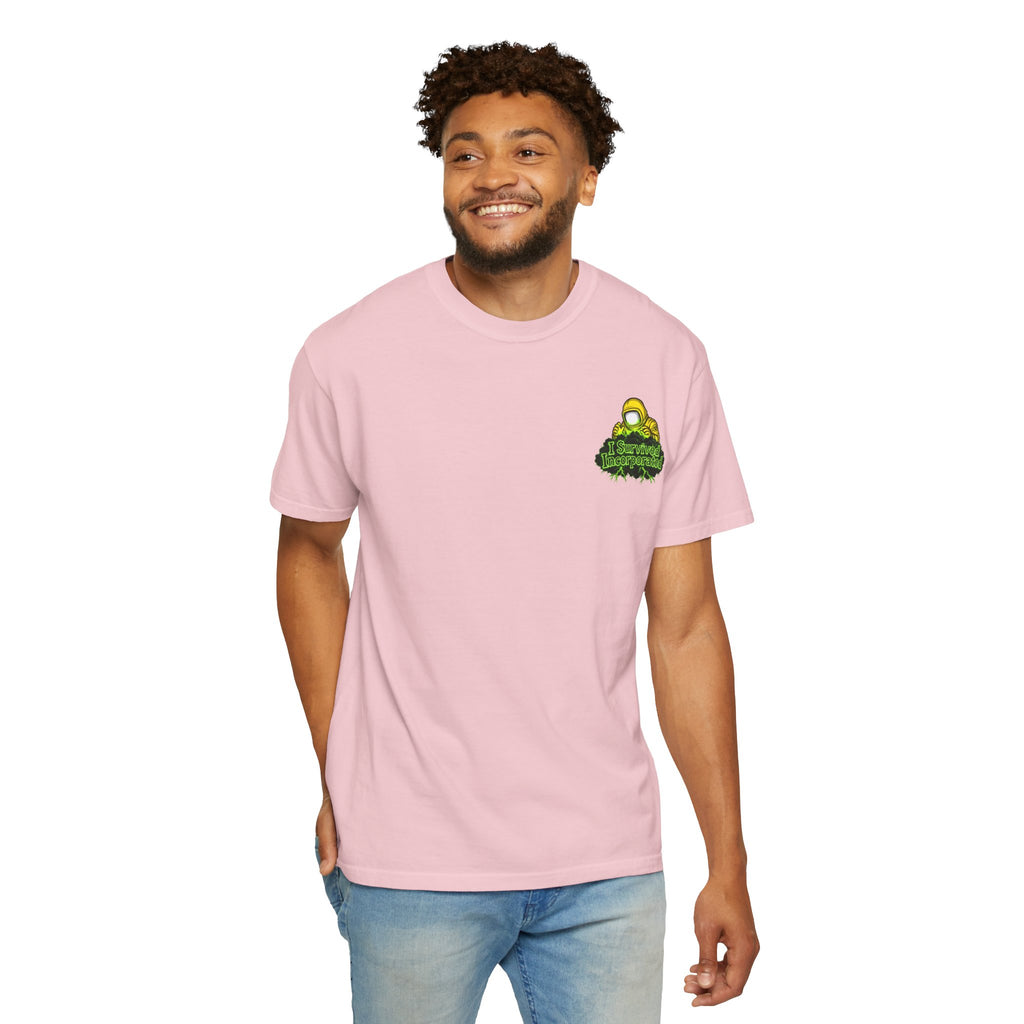 I Survived 2020 — "Please Stand By" Test Pattern Toxic Signal Tee Summer Premiere Unisex Garment-Dyed T-shirt