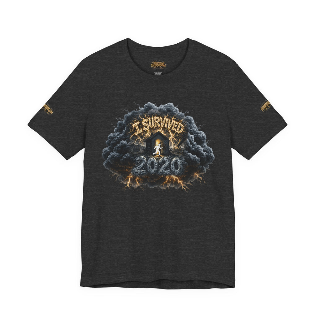 I Survived 2020 — Director's Cut Original Design Teaser Tee | Season 1 Premiere Drop Unisex Jersey Short Sleeve Tee