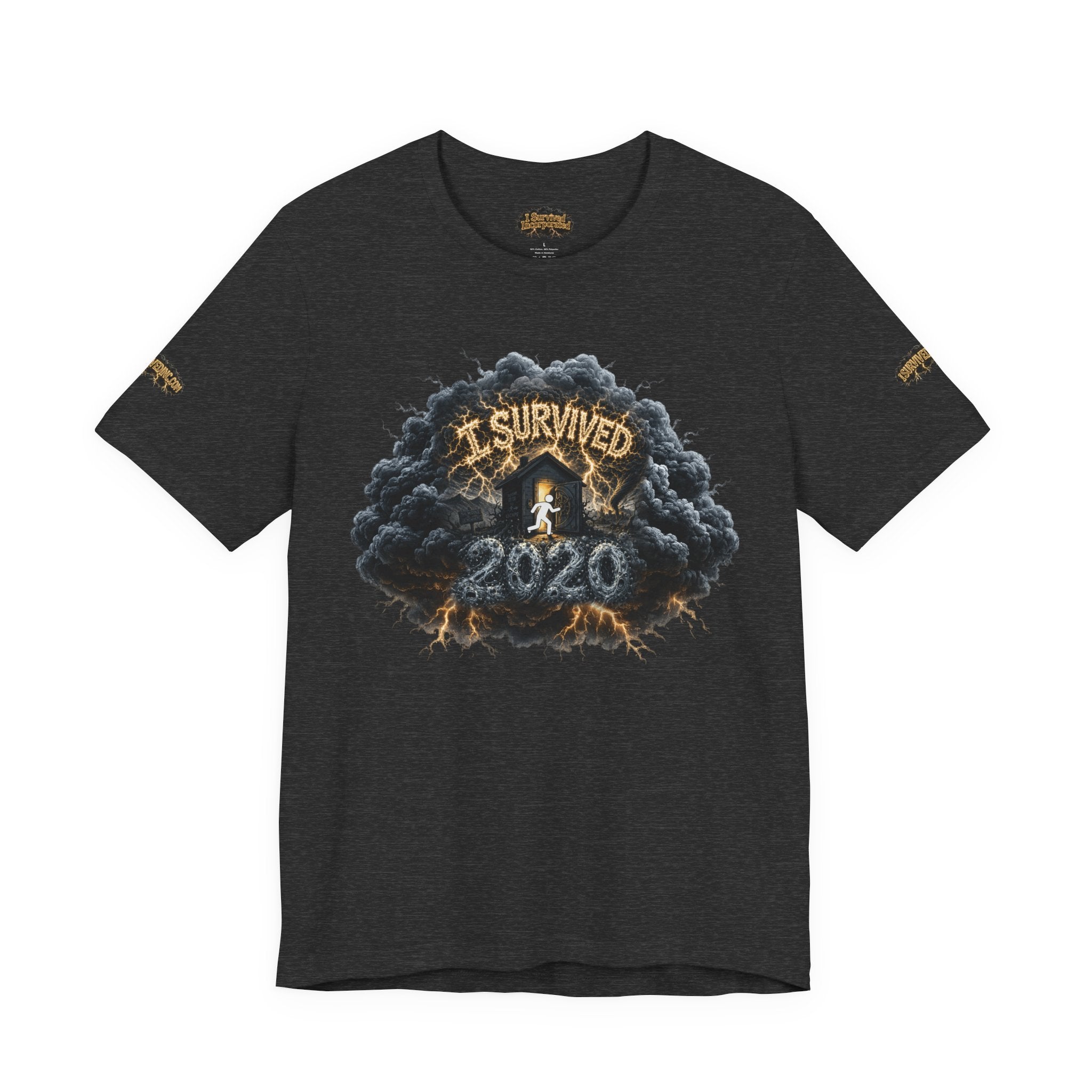 I Survived 2020 — Director's Cut Original Design Teaser Tee | Season 1 Premiere Drop Unisex Jersey Short Sleeve Tee
