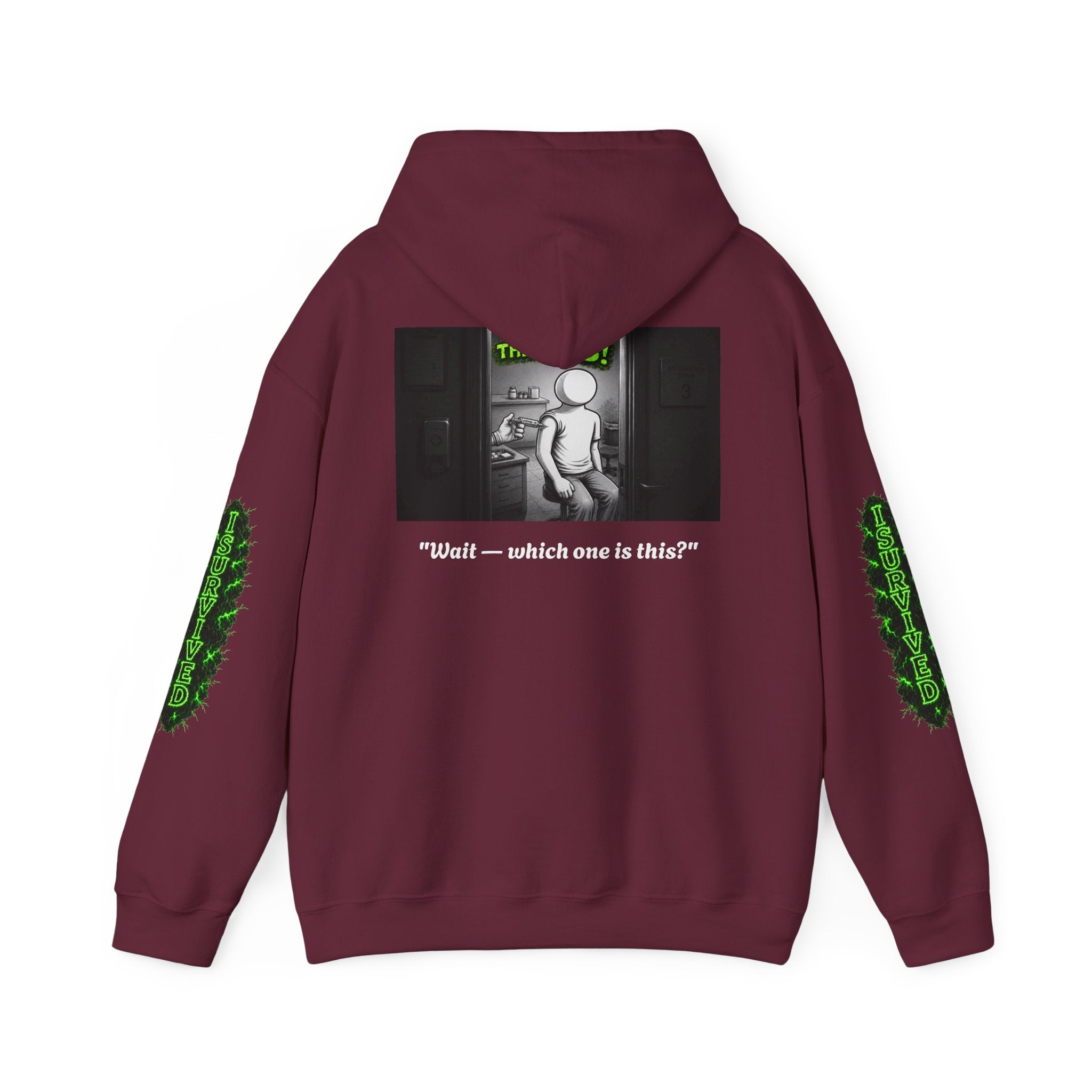 I Survived 2020 — Director's Cut S1:E3 "The Jab!" | Pandemic Edition Hoodie Sweatshirt