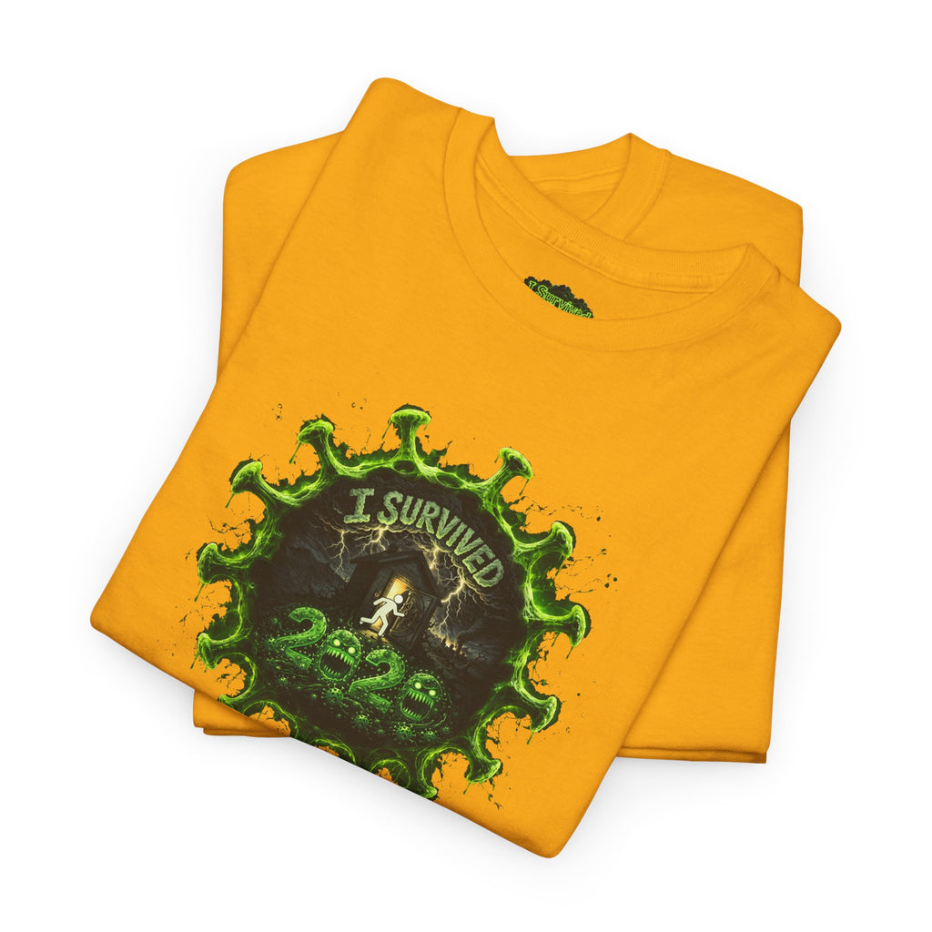 I Survived 2020 — PANDEMIC S1:E2: Director's Cut Special Edition "The Coming of COVID" Unisex Heavy Cotton Tee