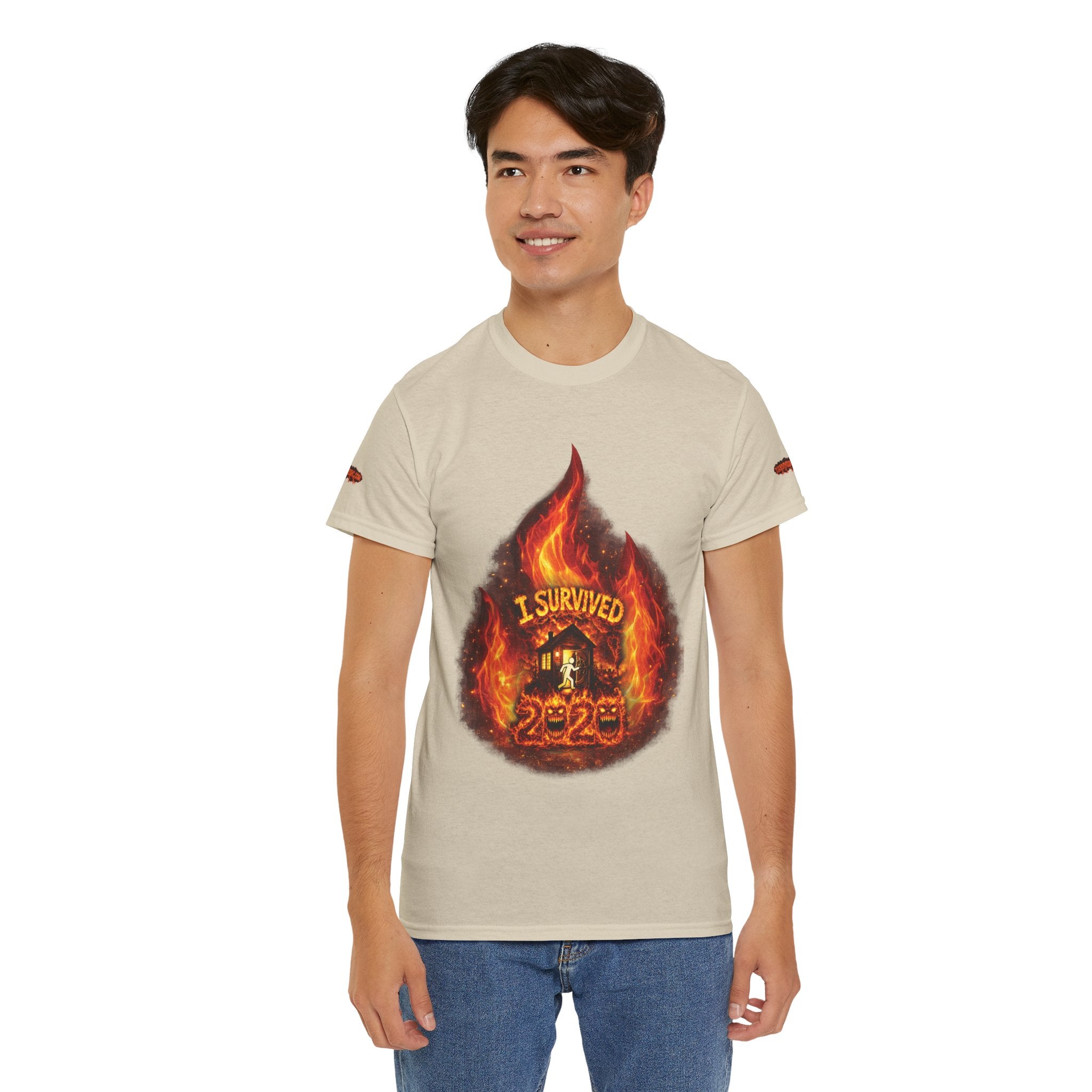 I Survived 2020 — Director's Cut S2:E4 "Western U.S. Wildfire Season" | Mid-Season Finale Pt. 1 | Wildfire Edition Memorial Unisex Heavy Cotton Tee (SPECIAL EDITION)