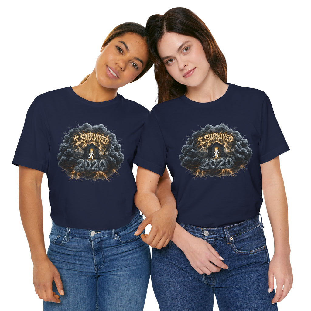 I Survived 2020 — Director's Cut Original Design Teaser Tee | Season 1 Premiere Drop Unisex Jersey Short Sleeve Tee