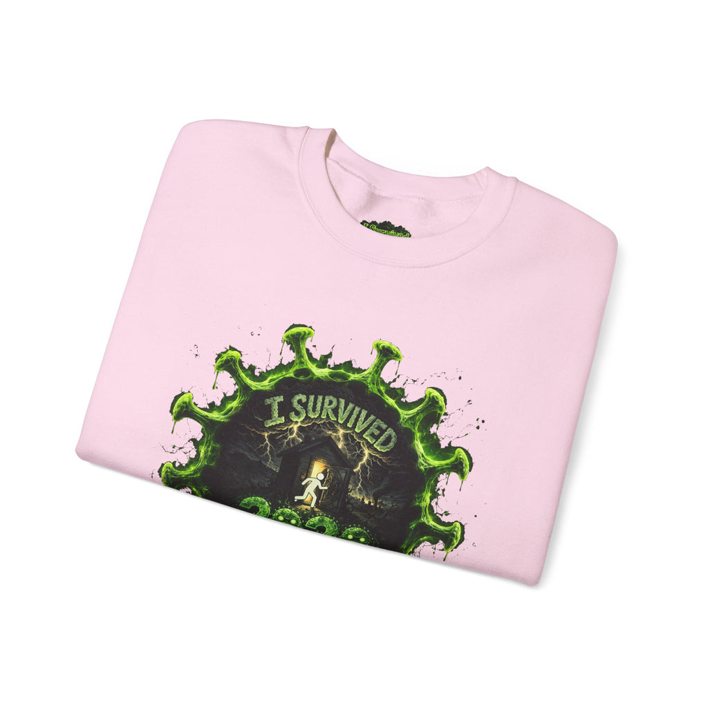 I Survived 2020 — Director's Cut S1:E5 "Delivery Doomsday" | Pandemic Edition Unisex Heavy Blend™ Crewneck Sweatshirt