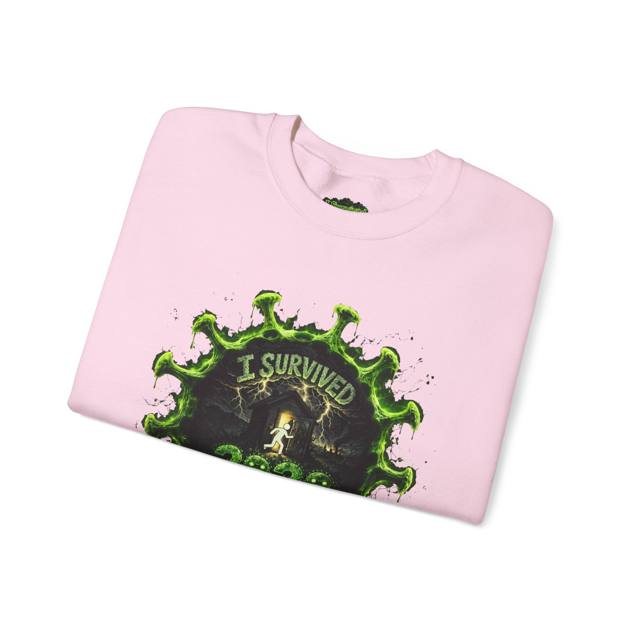 I Survived 2020 — Director's Cut S1:E5 "Delivery Doomsday" | Pandemic Edition Unisex Heavy Blend™ Crewneck Sweatshirt