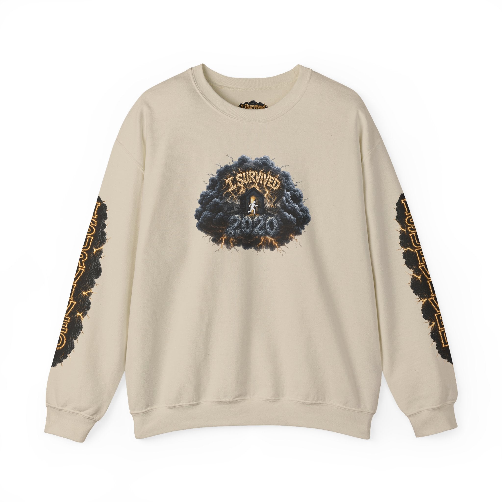 I Survived 2020 — Original PILOT Design: Director's Cut Special Edition Unisex Heavy Blend™ Crewneck Sweatshirt