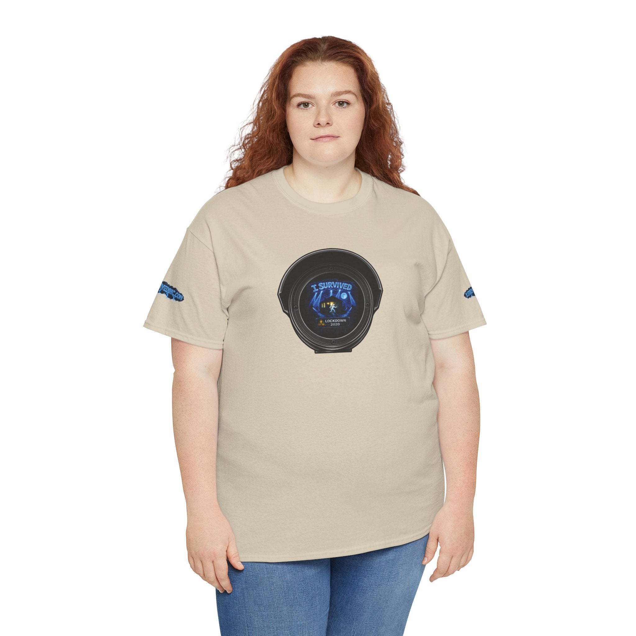 I Survived 2020 — LOCKDOWN S3:E1: Director's Cut Special Edition "Quarantine" Unisex Heavy Cotton Tee