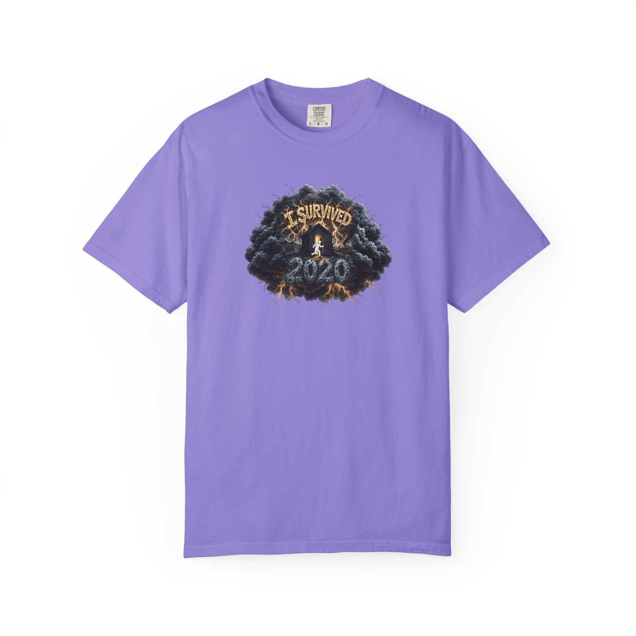 I Survived 2020 — Original PILOT Design: Director's Cut Unisex Garment-Dyed T-shirt