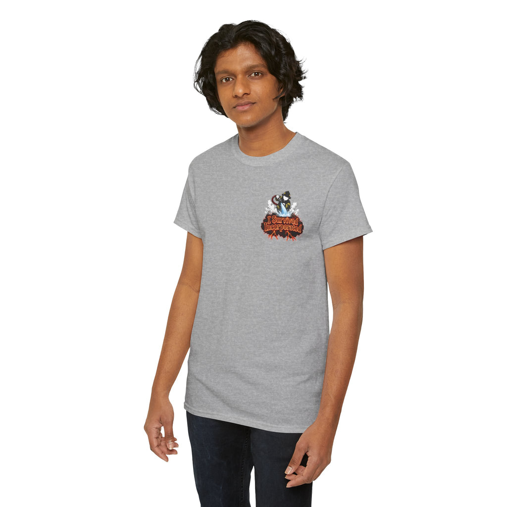I Survived 2020 — "Please Stand By" Test Pattern Tee Wildfire Signal Edition Summer Premiere Unisex Heavy Cotton Tee