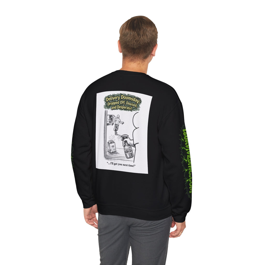 I Survived 2020 — S1:E5 "Delivery Doomsday" | Pandemic Edition Unisex Heavy Blend™ Crewneck Sweatshirt