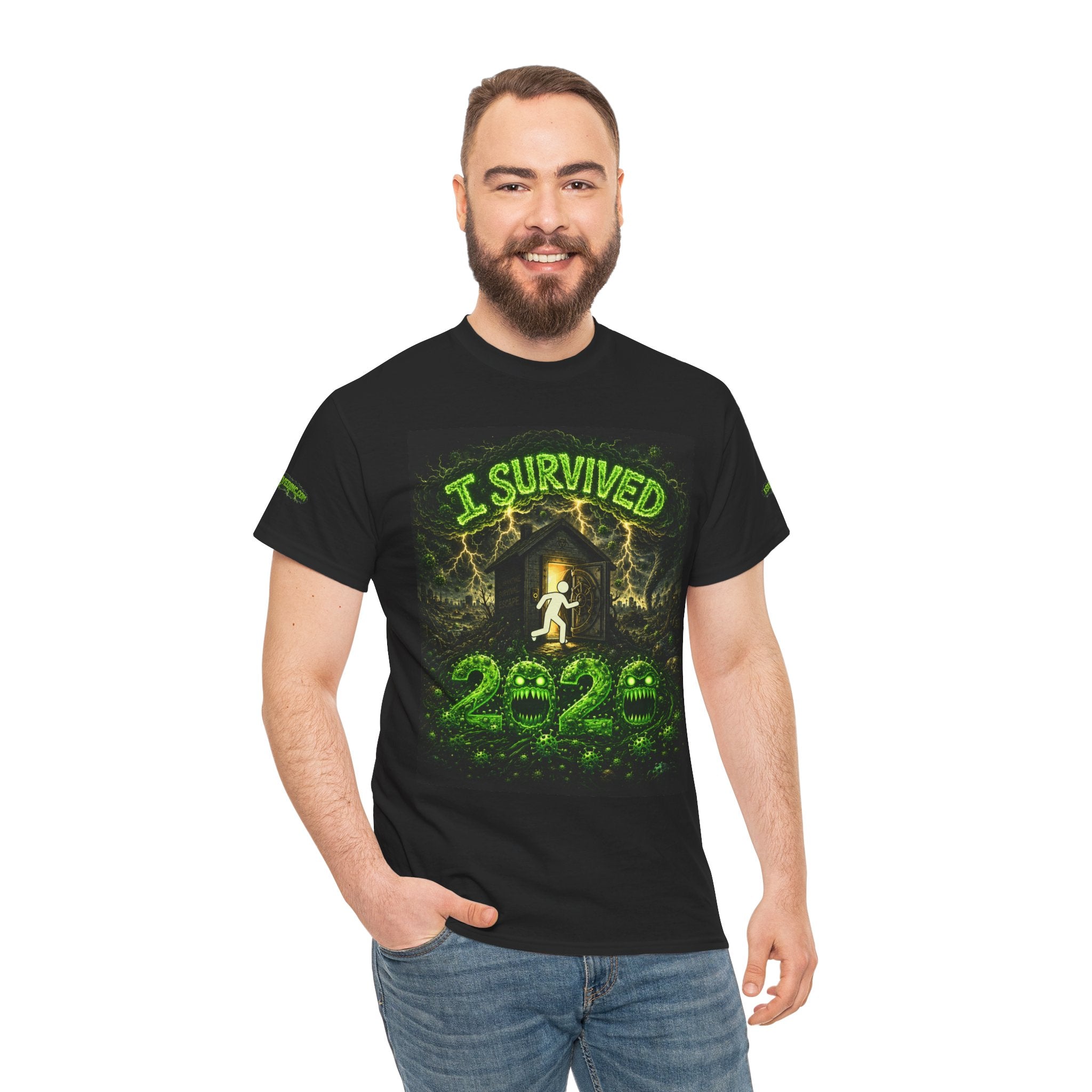 I Survived 2020 — S1:E5 "Delivery Doomsday" | Pandemic Edition Unisex Heavy Cotton Tee (SPECIAL EDITION)