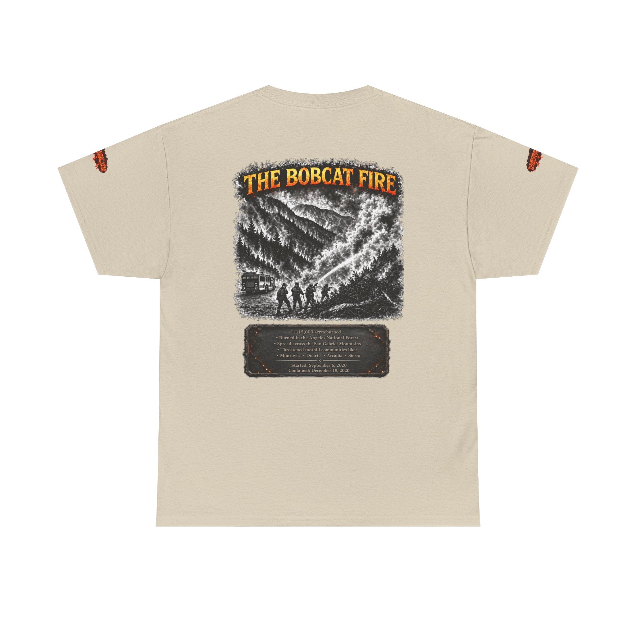 I Survived 2020 — Director's Cut S2:E2 "The Bobcat Fire" | Wildfire Edition Memorial Unisex Heavy Cotton Tee (SPECIAL EDITION)