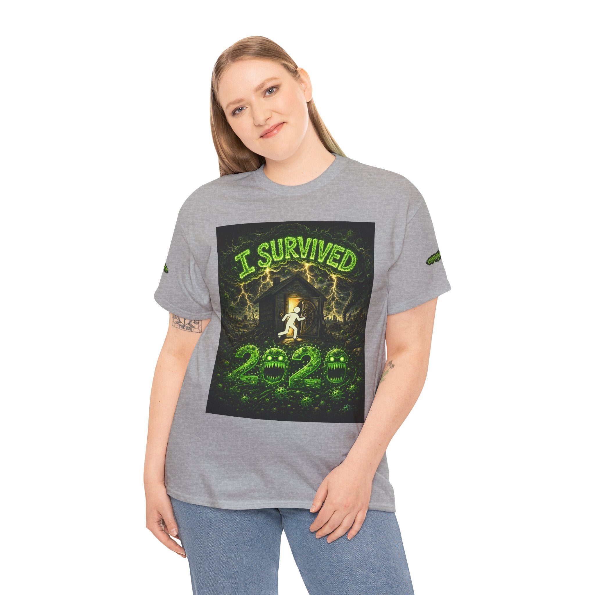 I Survived 2020 — S1:E3 "The Jab!" | Pandemic Edition Unisex Heavy Cotton Tee (Special Edition)
