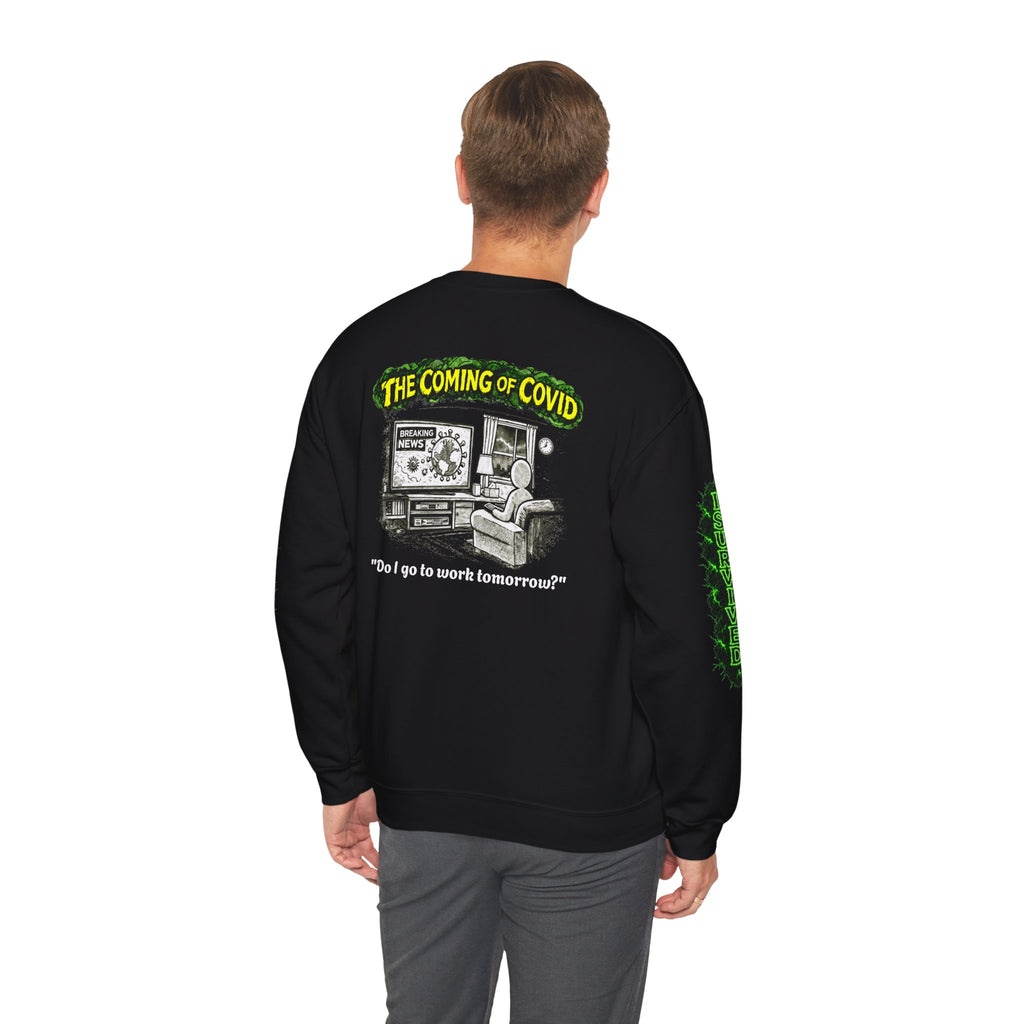 I Survived 2020 — PANDEMIC S1:E2: Director's Cut "The Coming of COVID" Unisex Heavy Blend™ Crewneck Sweatshirt