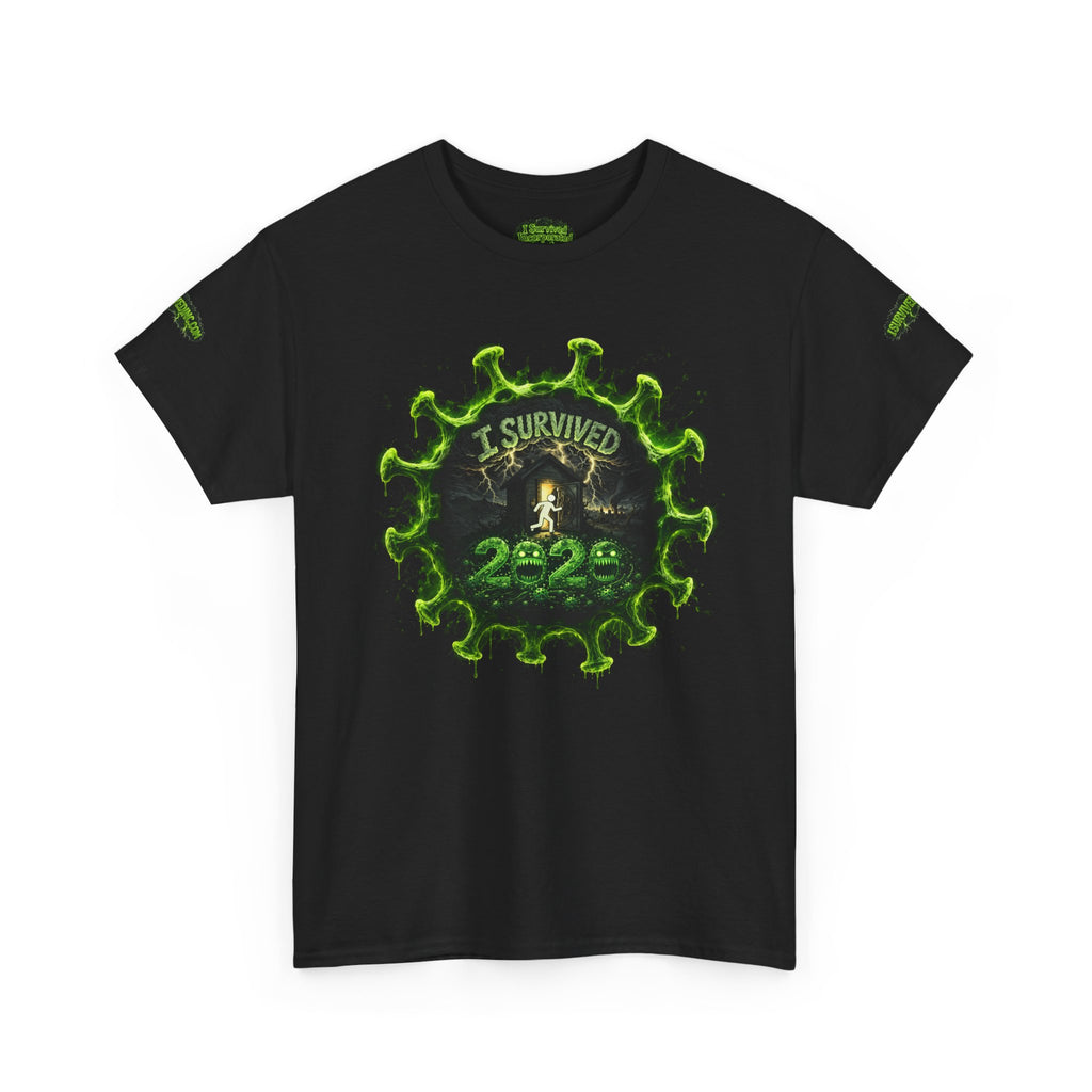 I Survived 2020 — Director's Cut S1:E1 "COVID-19: The Coronavirus" | Pandemic Edition Unisex Heavy Cotton Tee (SPECIAL EDITION)