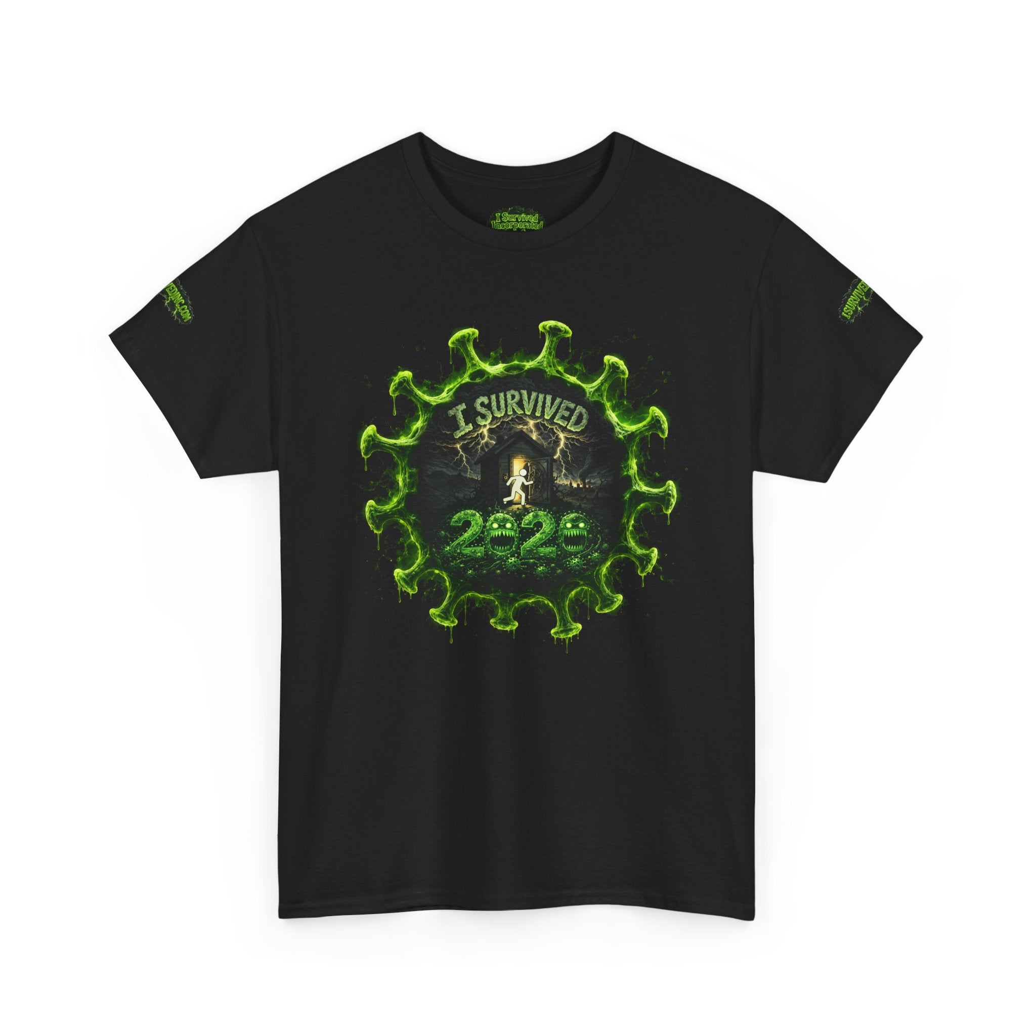 I Survived 2020 — Director's Cut S1:E1 "COVID-19: The Coronavirus" | Pandemic Edition Unisex Heavy Cotton Tee (SPECIAL EDITION)