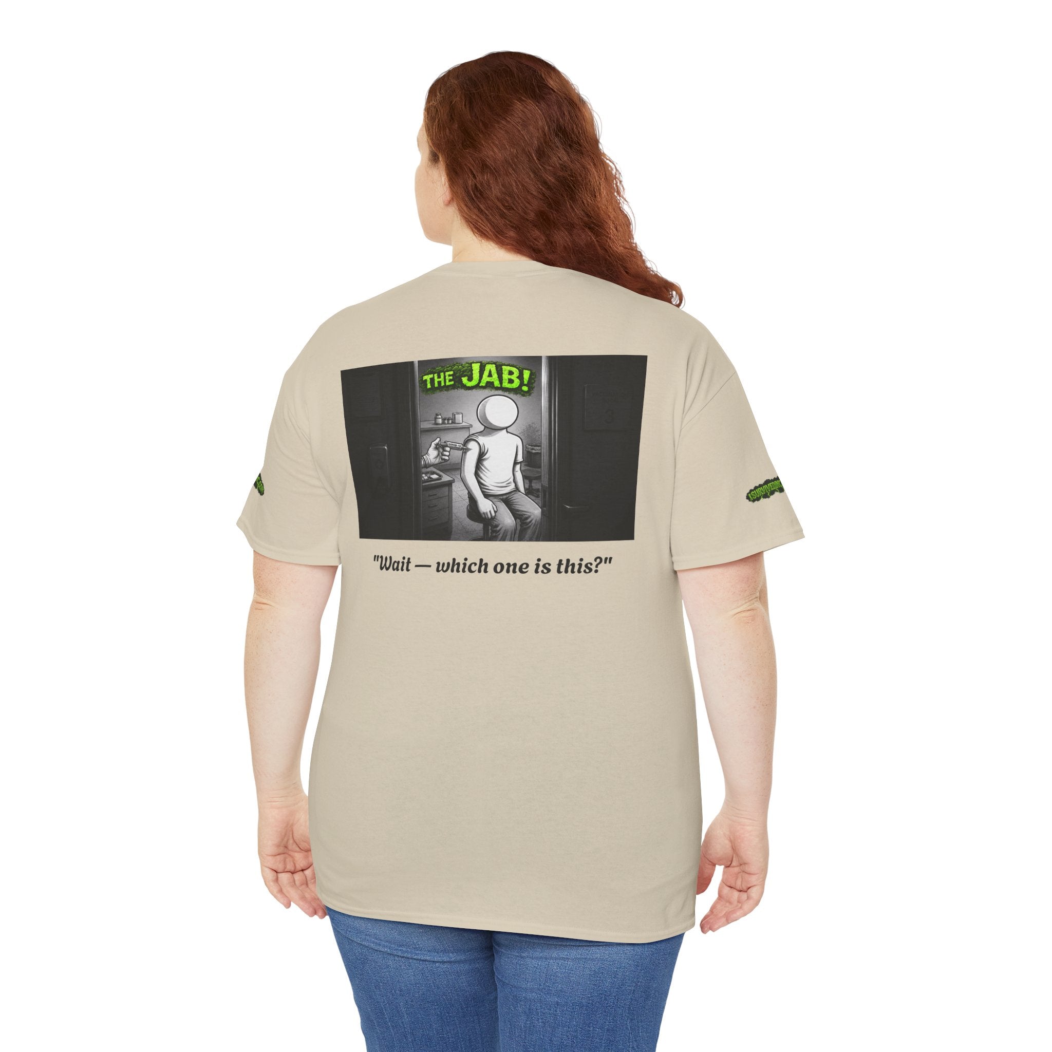 I Survived 2020 — Director's Cut S1:E3 "The Jab!" | Pandemic Edition Unisex Heavy Cotton Tee (Special Edition)