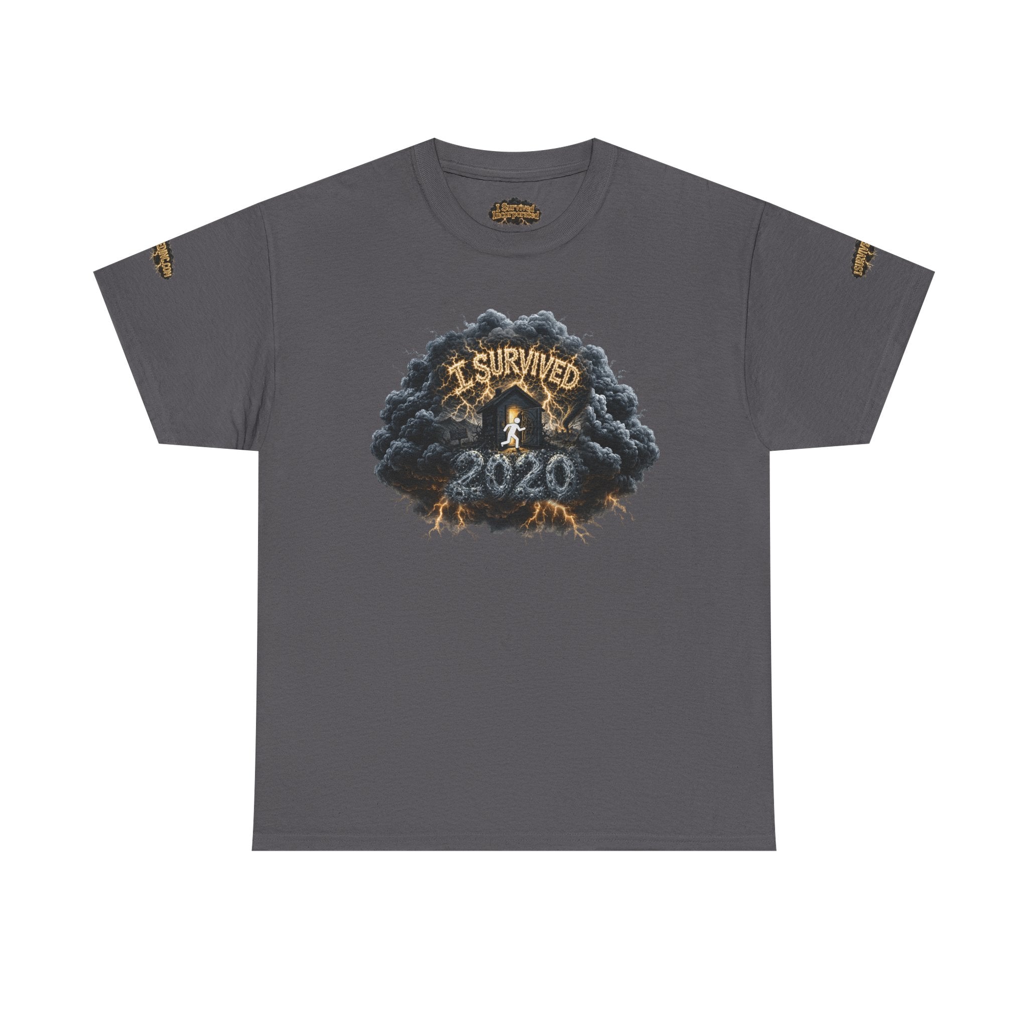I Survived 2020 — Director's Cut Original Design Teaser Tee | Season 1 Premiere Drop Unisex Heavy Cotton Tee (SPECIAL EDITION)
