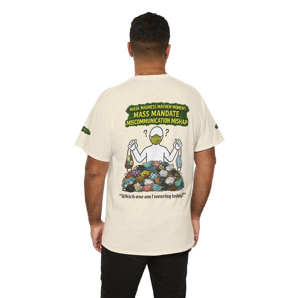 I Survived 2020 — PANDEMIC S1:E4: Director's Cut Special Edition "Mask Madness" Unisex Heavy Cotton Tee