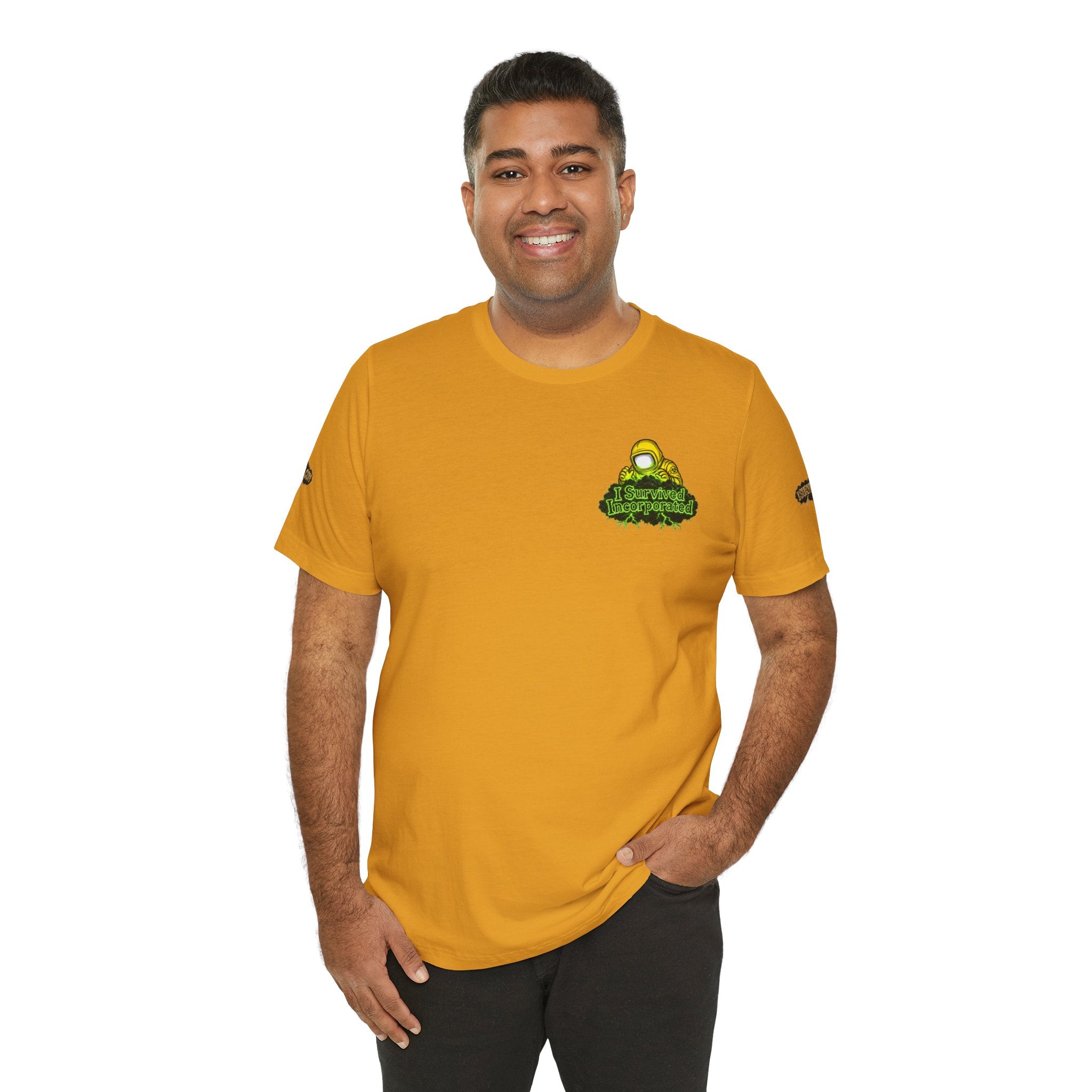 I Survived 2020 — "Please Stand By" Test Pattern Toxic Signal Tee Special Edition Summer Premiere Unisex Jersey Short Sleeve Tee