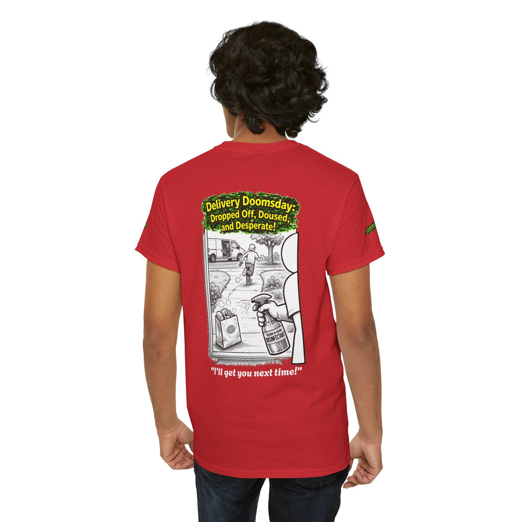 I Survived 2020 — PANDEMIC S1:E5: Director's Cut Special Edition "Delivery Doomsday" Unisex Heavy Cotton Tee