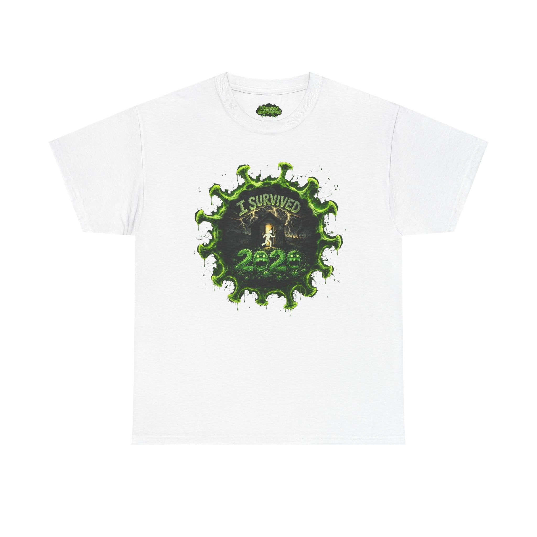 I Survived 2020 — Director's Cut S1:E2 "The Coming of COVID" | Pandemic Edition Unisex Heavy Cotton Tee