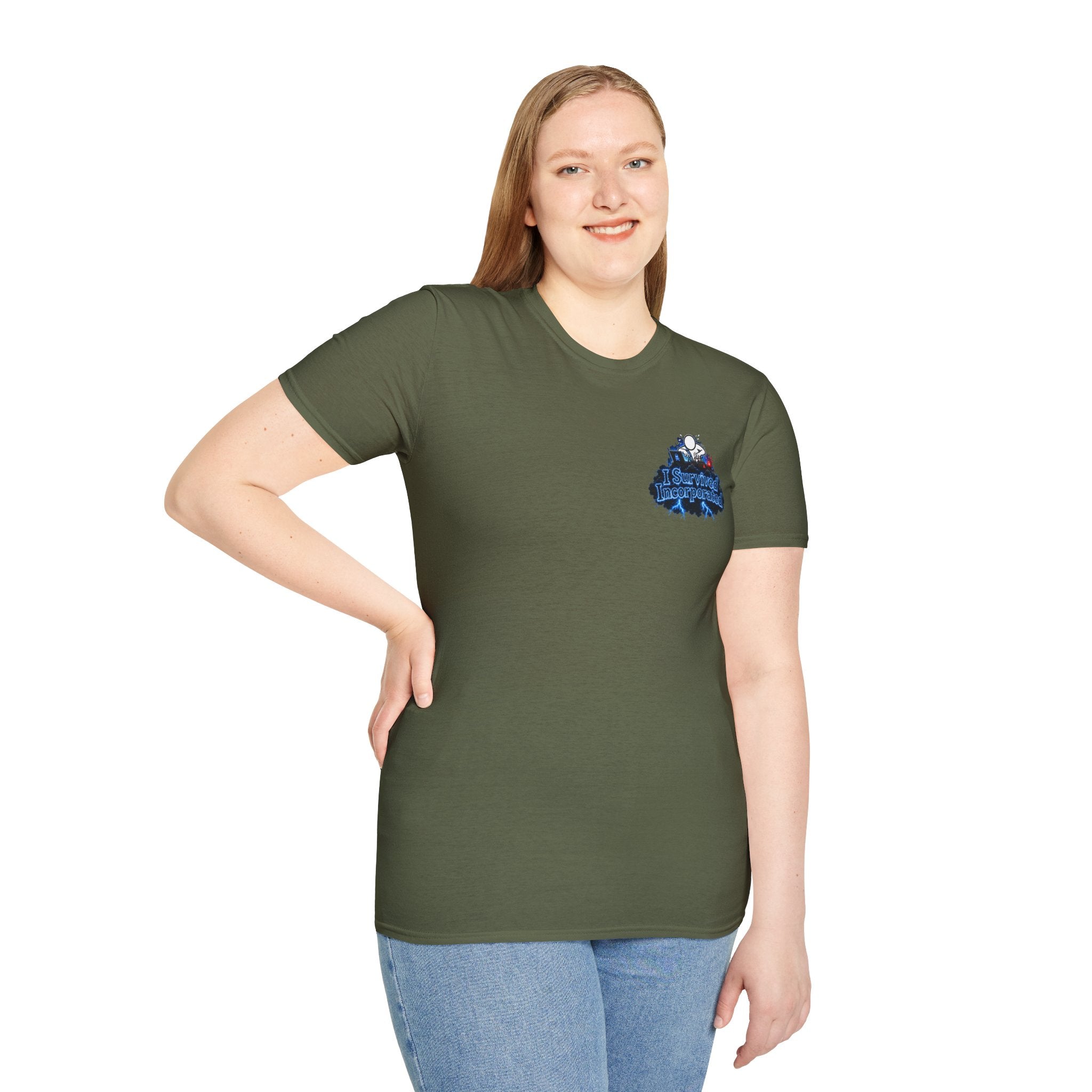 I Survived 2020 — "Please Stand By" Test Pattern Tee Lockdown Edition Summer Exclusive Unisex Softstyle T-Shirt