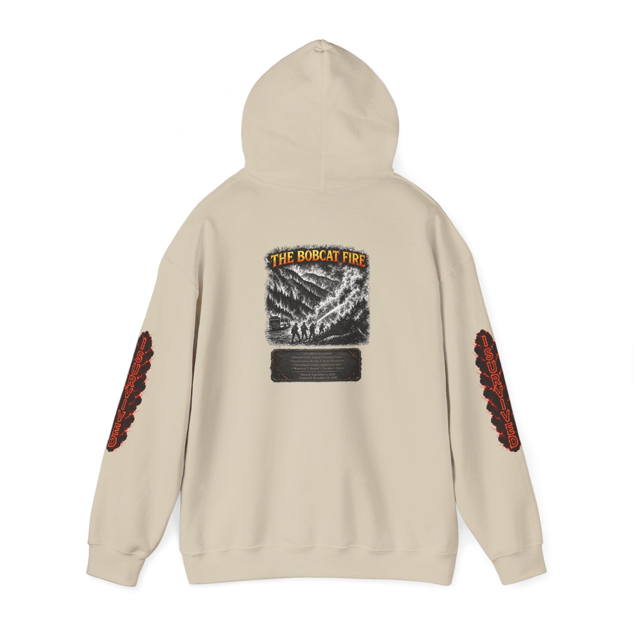 I Survived 2020 — Director's Cut S2:E2 "The Bobcat Fire" | Wildfire Edition Memorial Hoodie Sweatshirt