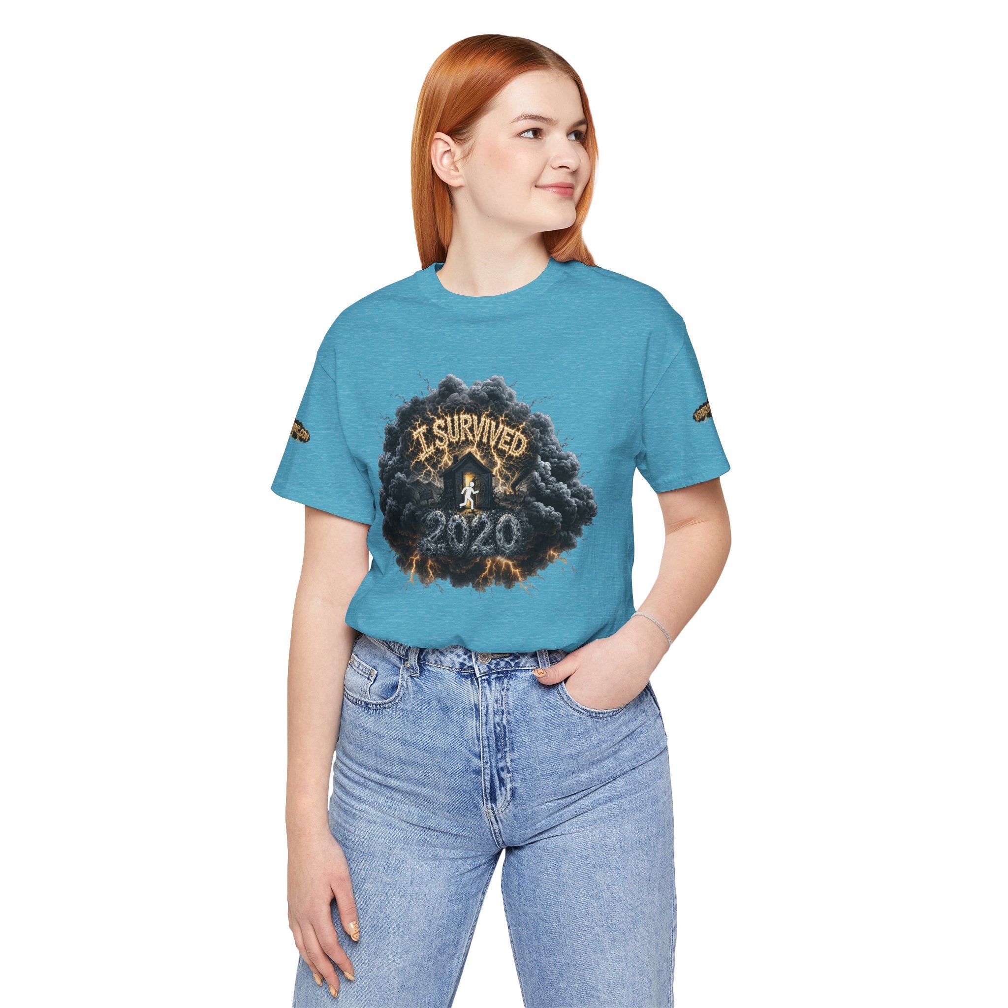 I Survived 2020 — Director's Cut Original Design Teaser Tee | Season 1 Premiere Drop Unisex Jersey Short Sleeve Tee