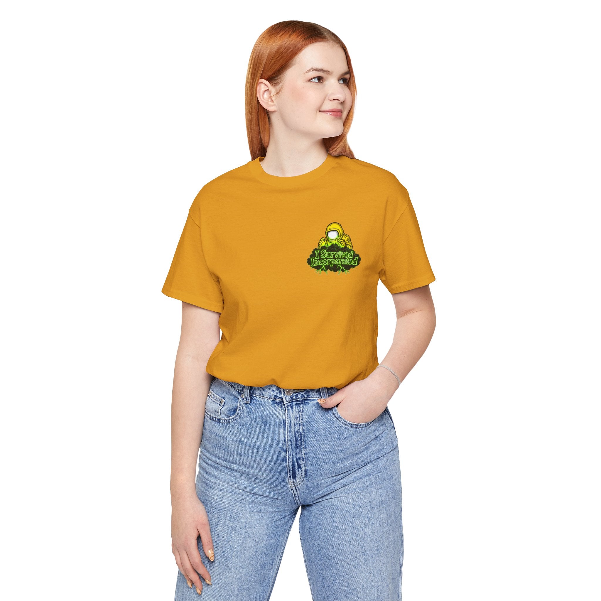 I Survived 2020 — "Please Stand By" Test Pattern Toxic Signal Tee Summer Premiere Unisex Jersey Short Sleeve Tee