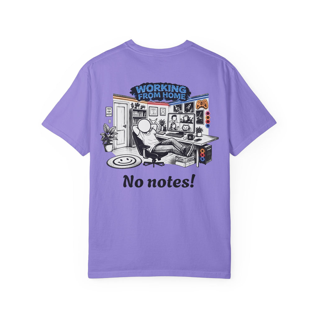 I Survived 2020 — LOCKDOWN S3:E4: "Working From Home" Unisex Garment-Dyed T-shirt
