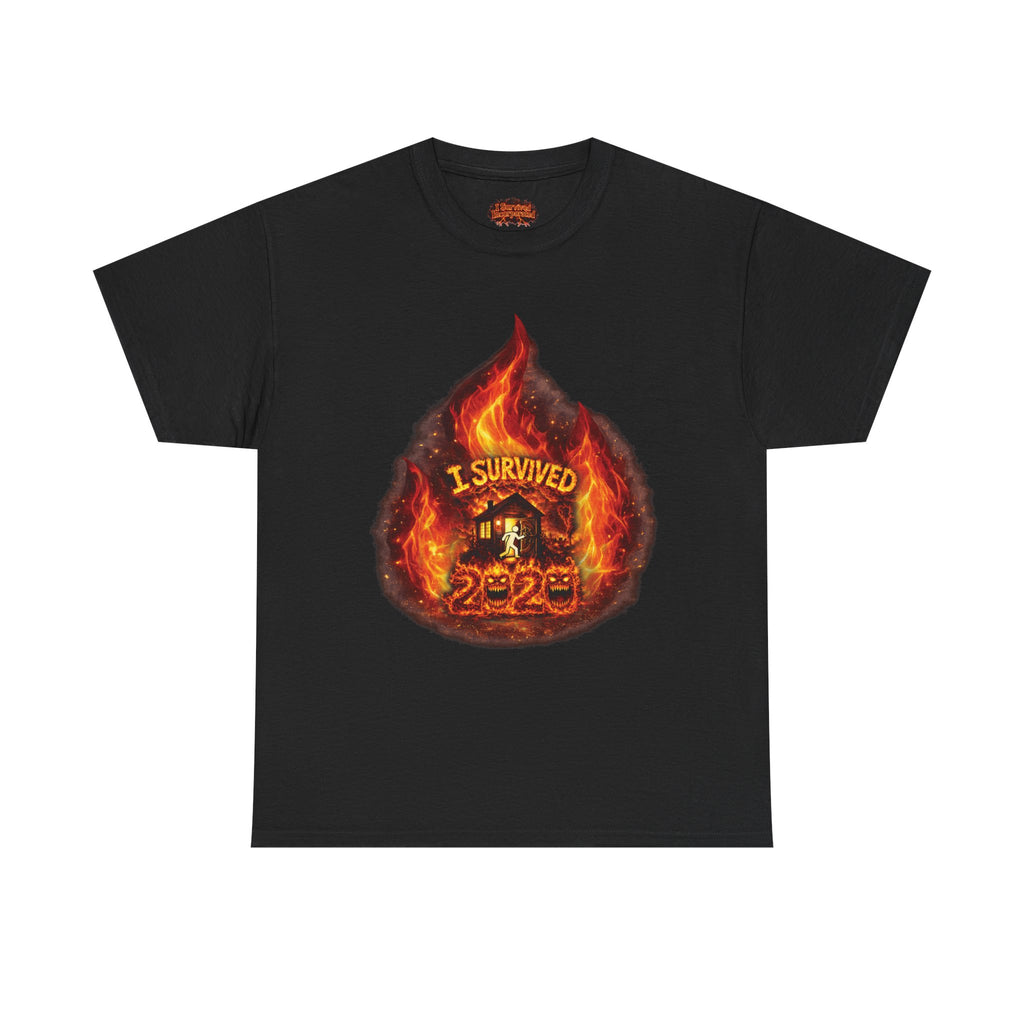 I Survived 2020 — Director's Cut S2:E1 "Berry Creek" | Wildfire Edition Memorial Unisex Heavy Cotton Tee