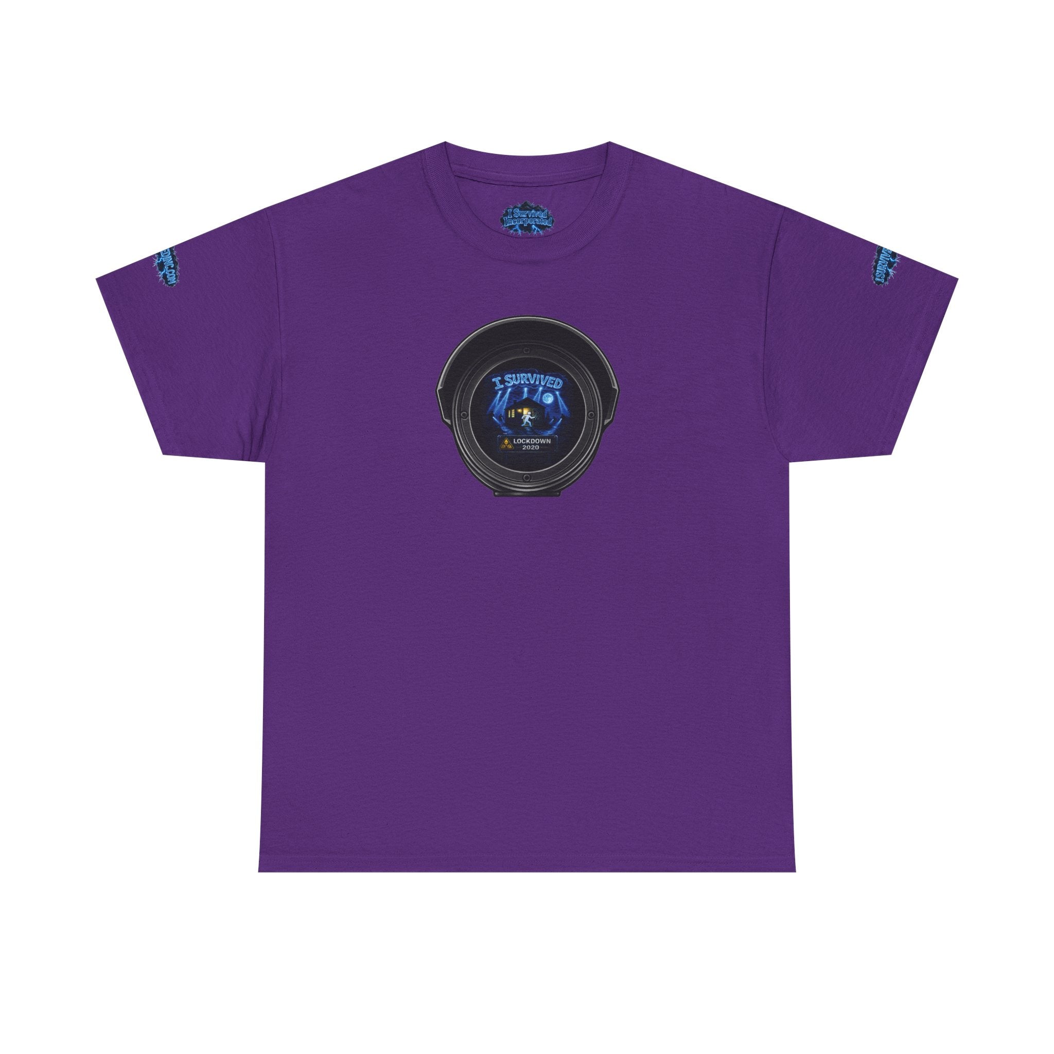 I Survived 2020 — LOCKDOWN S3:E3: Director's Cut Special Edition "Working From Home" Unisex Heavy Cotton Tee