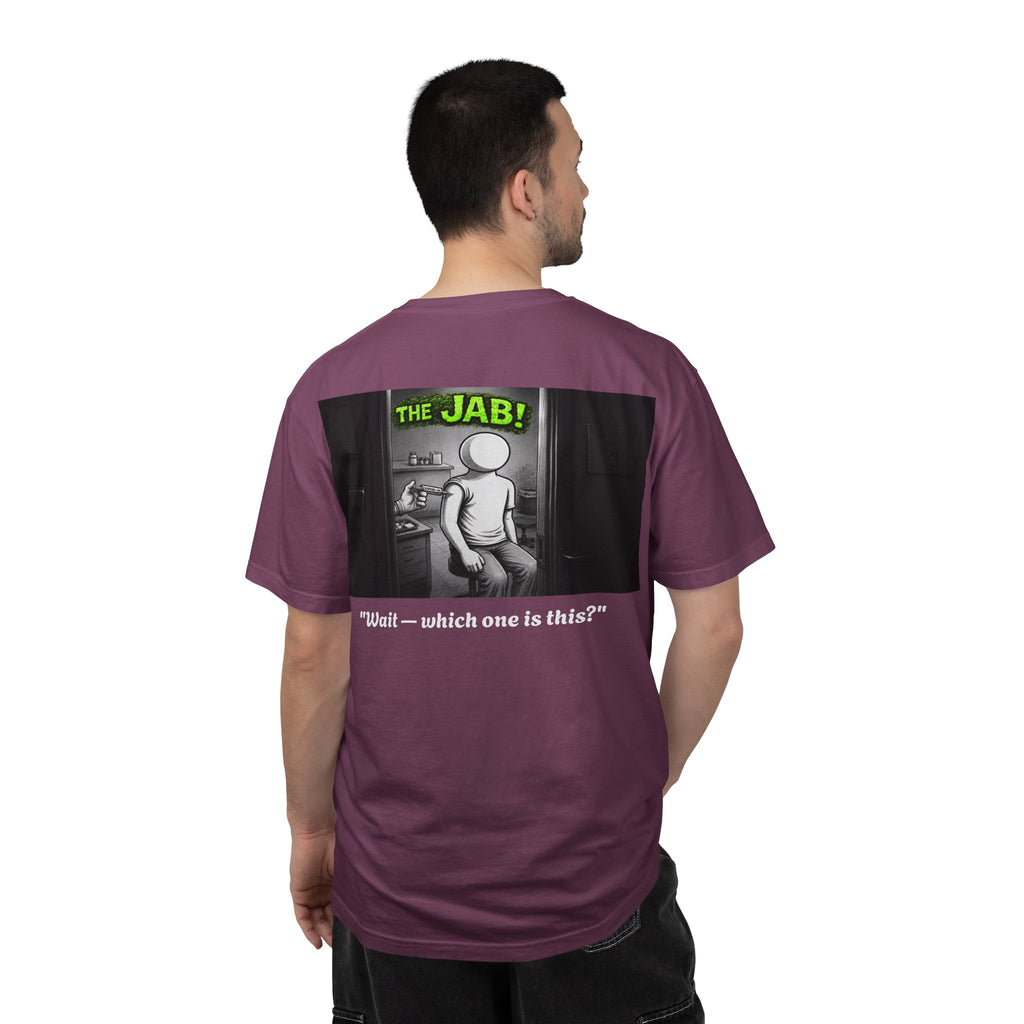 I Survived 2020 — Director's Cut S1:E3 "The Jab!" | Pandemic Edition Unisex Garment-Dyed T-shirt