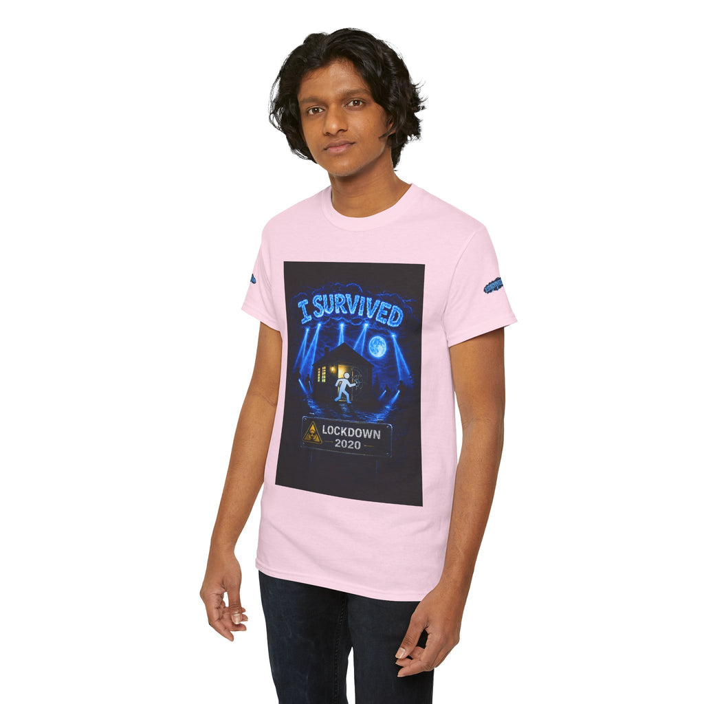J'ai survécu à 2020 — S3:E1 « Quarantaine » | T-shirt unisexe en coton épais édition Confinement (ÉDITION SPÉCIALE)