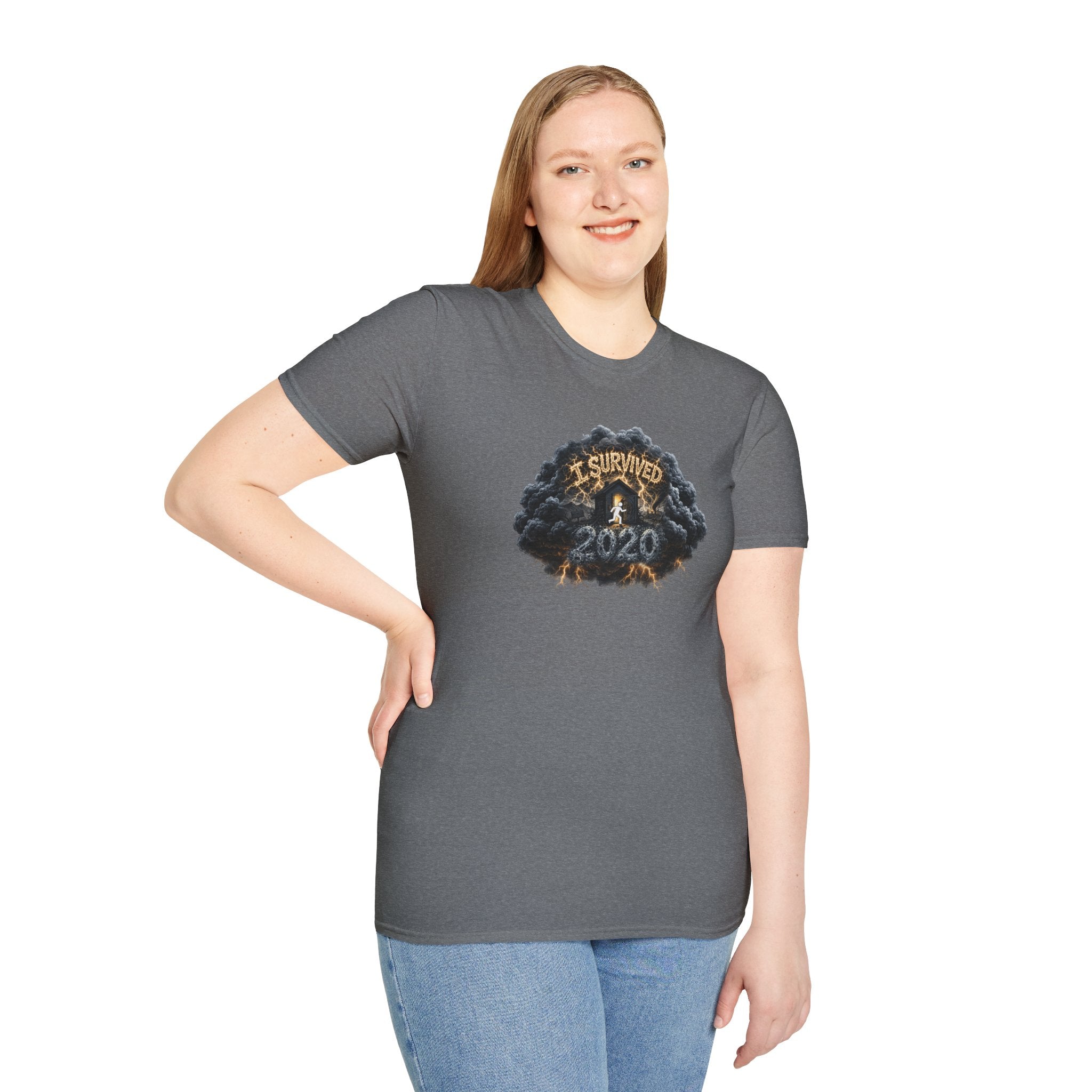 I Survived 2020 —  Original PILOT Design: Director's Cut Unisex Softstyle T-Shirt