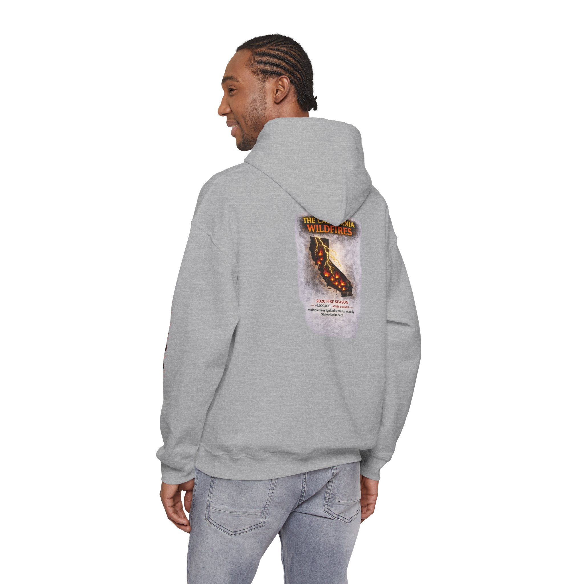 I Survived 2020 — Director's Cut S2:E3 "The California Wildfires" | Wildfire Edition Memorial Hoodie Sweatshirt