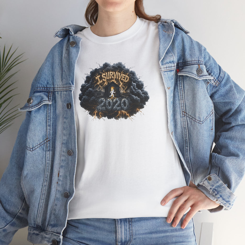 I Survived 2020 — Original PILOT Design: Director's Cut Special Edition Unisex Heavy Cotton Tee