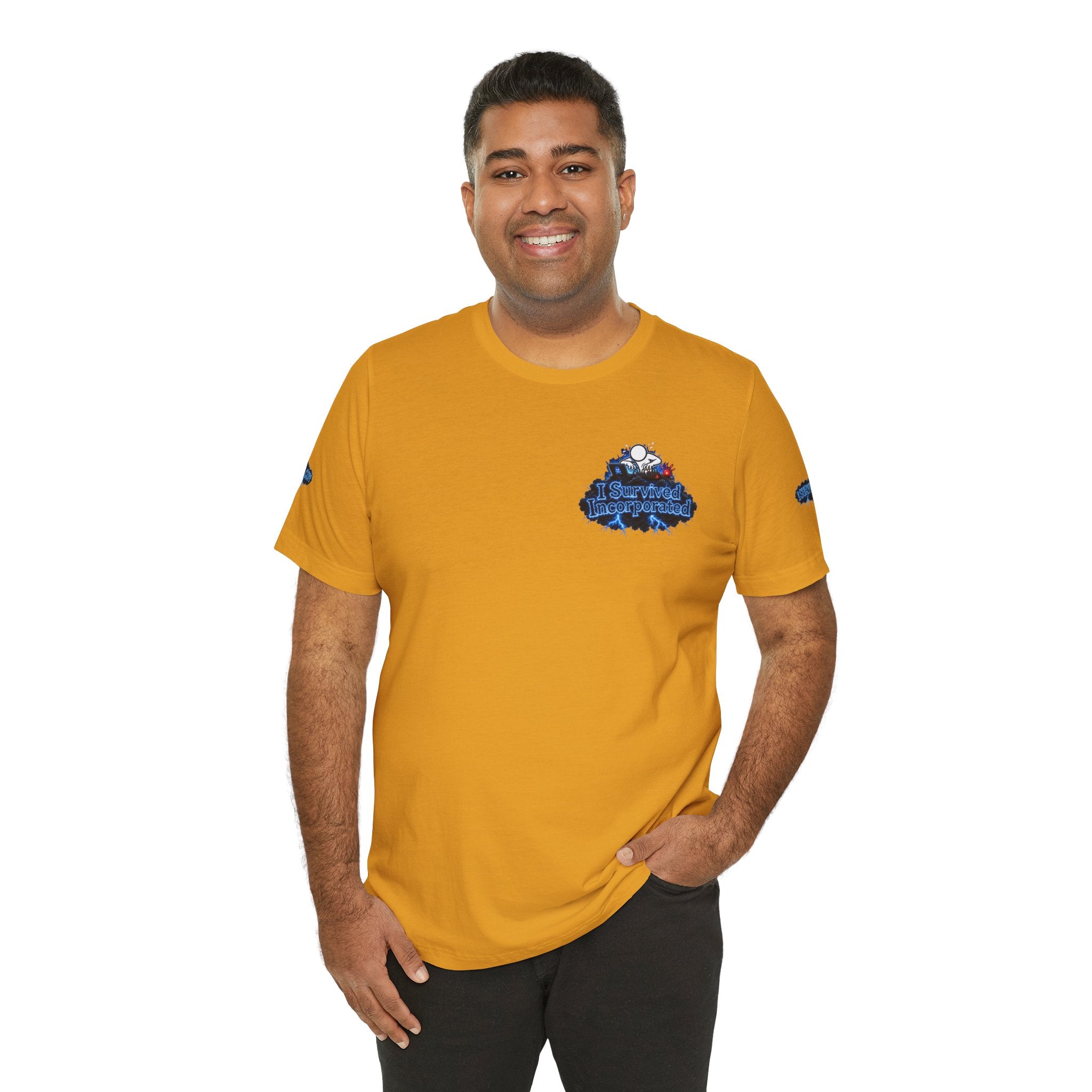 I Survived 2020 — "Please Stand By" Test Pattern Tee Lockdown Special Edition Summer Exclusive Unisex Jersey Short Sleeve Tee