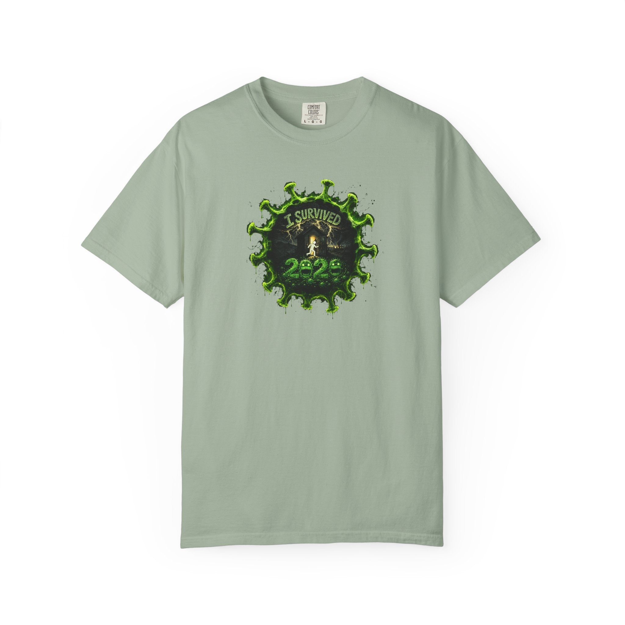 I Survived 2020 — PANDEMIC S1:E5: Director's Cut "Delivery Doomsday" Unisex Garment-Dyed T-shirt