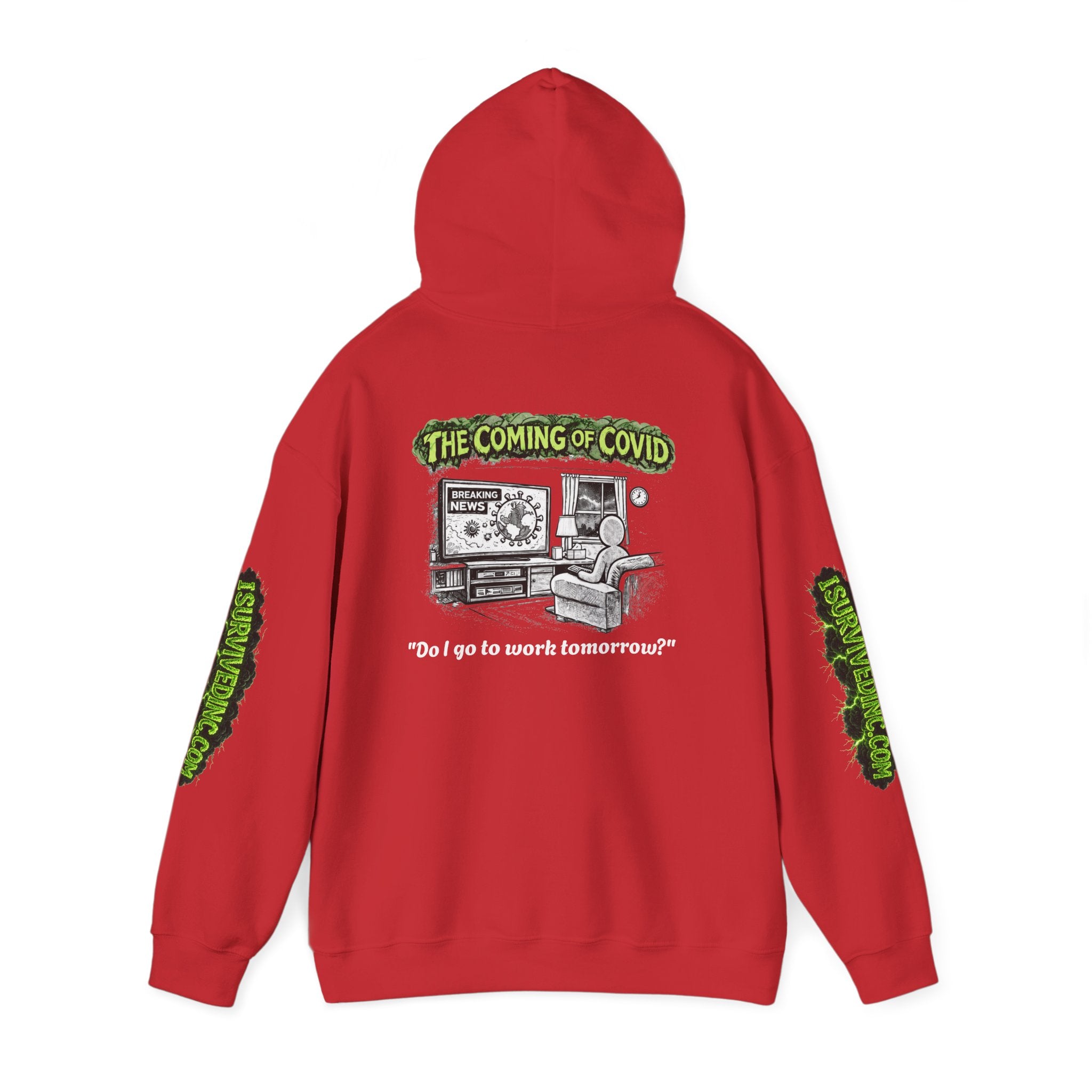 I Survived 2020 — S1:E2 "The Coming of COVID" | Pandemic Edition Hoodie Sweatshirt