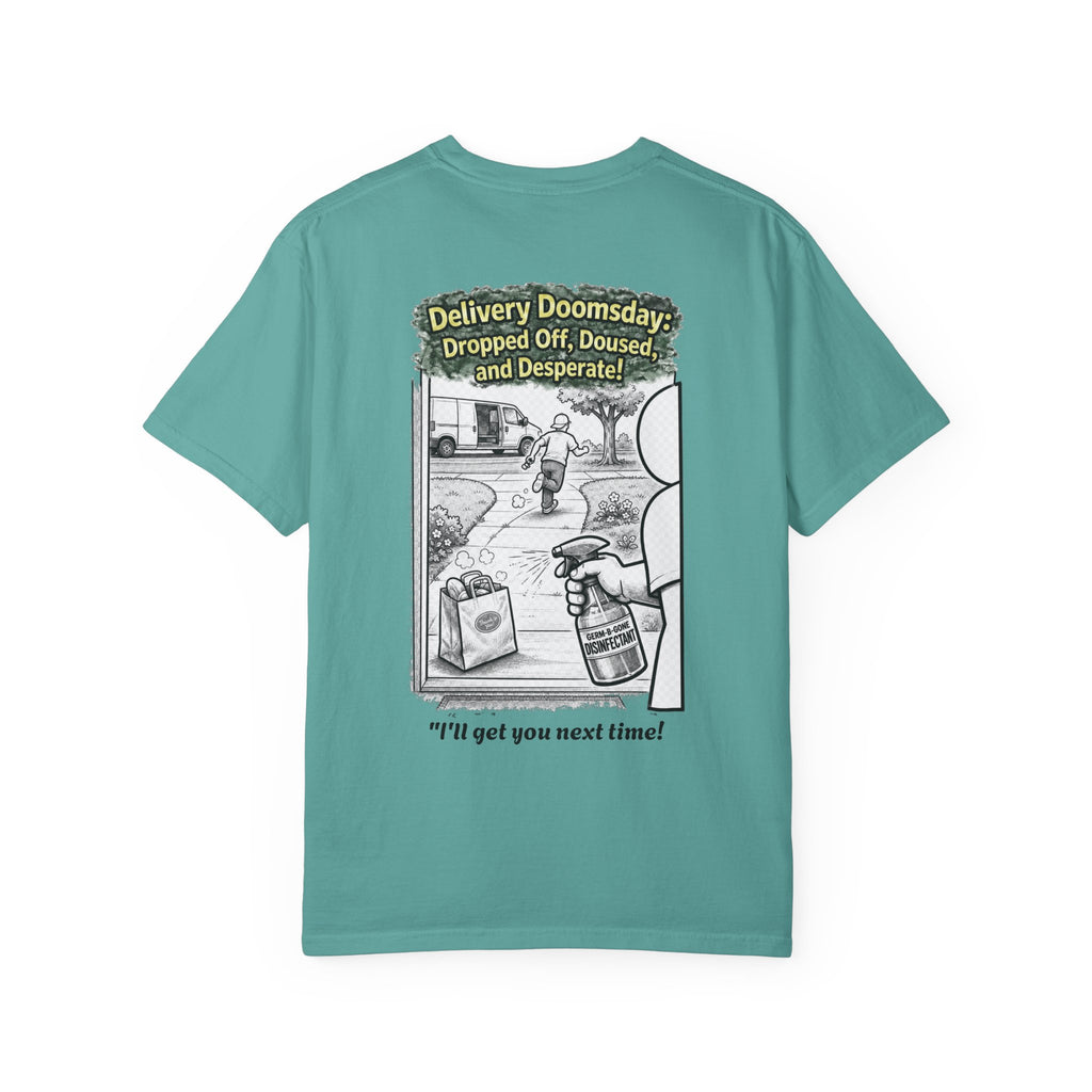 I Survived 2020 — Director's Cut S1:E5 "Delivery Doomsday" | Pandemic Edition Unisex Garment-Dyed T-shirt