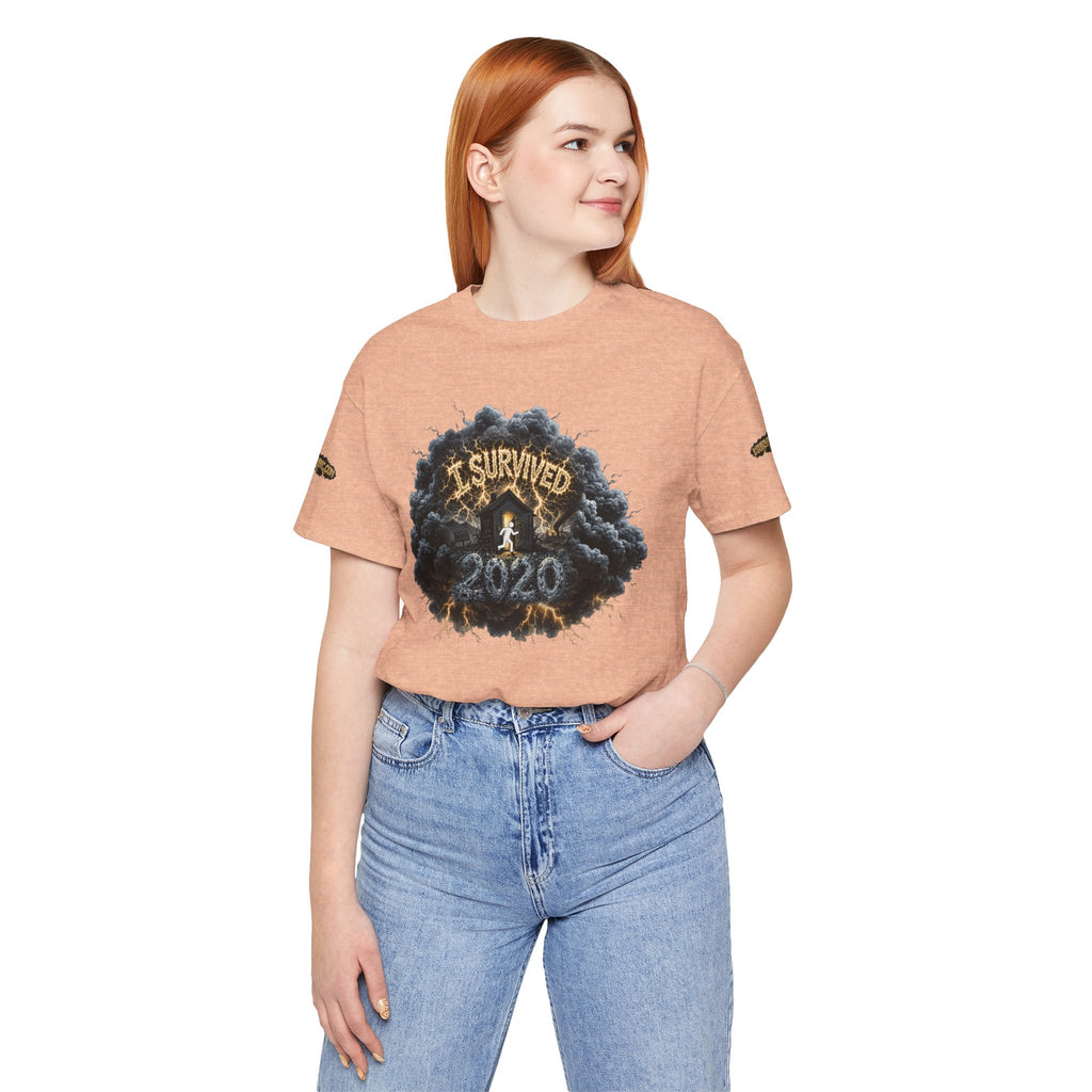I Survived 2020 — Director's Cut Original Design Teaser Tee | Season 1 Premiere Drop Unisex Jersey Short Sleeve Tee