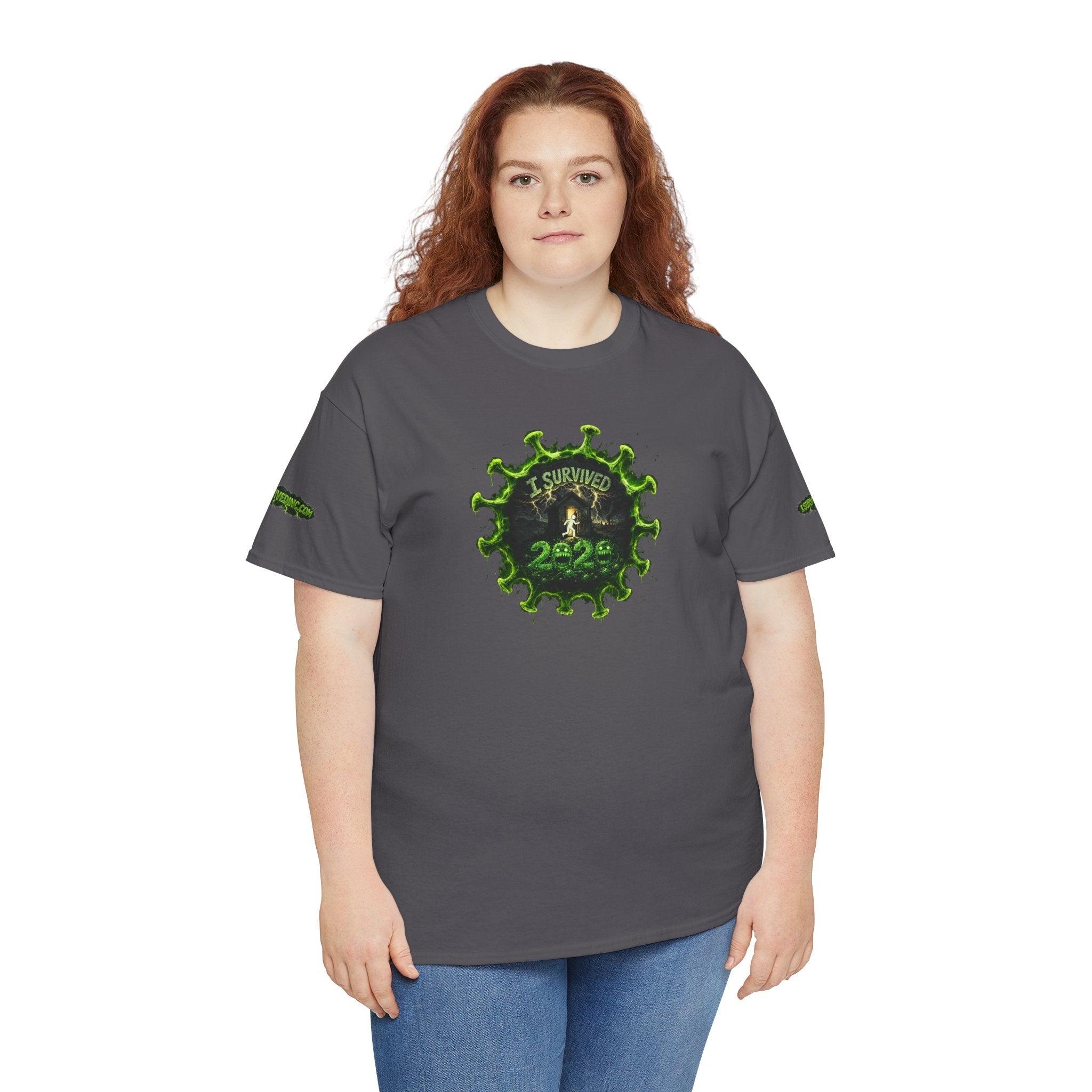I Survived 2020 — PANDEMIC S1:E4: Director's Cut Special Edition "Mask Madness" Unisex Heavy Cotton Tee