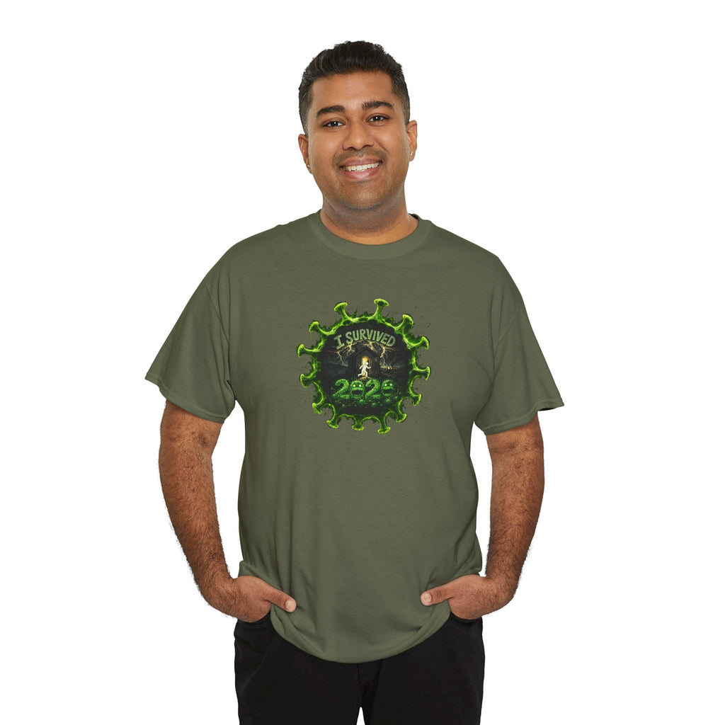 I Survived 2020 —  PANDEMIC S1:E5: Director's Cut "Delivery Doomsday" Unisex Heavy Cotton Tee