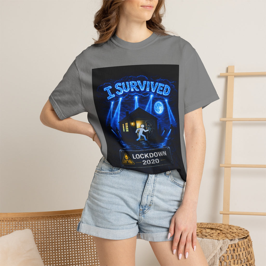 I Survived 2020 — S3:E3 "Remote Schooling" | Lockdown Edition Documentary Unisex Garment-Dyed T-shirt