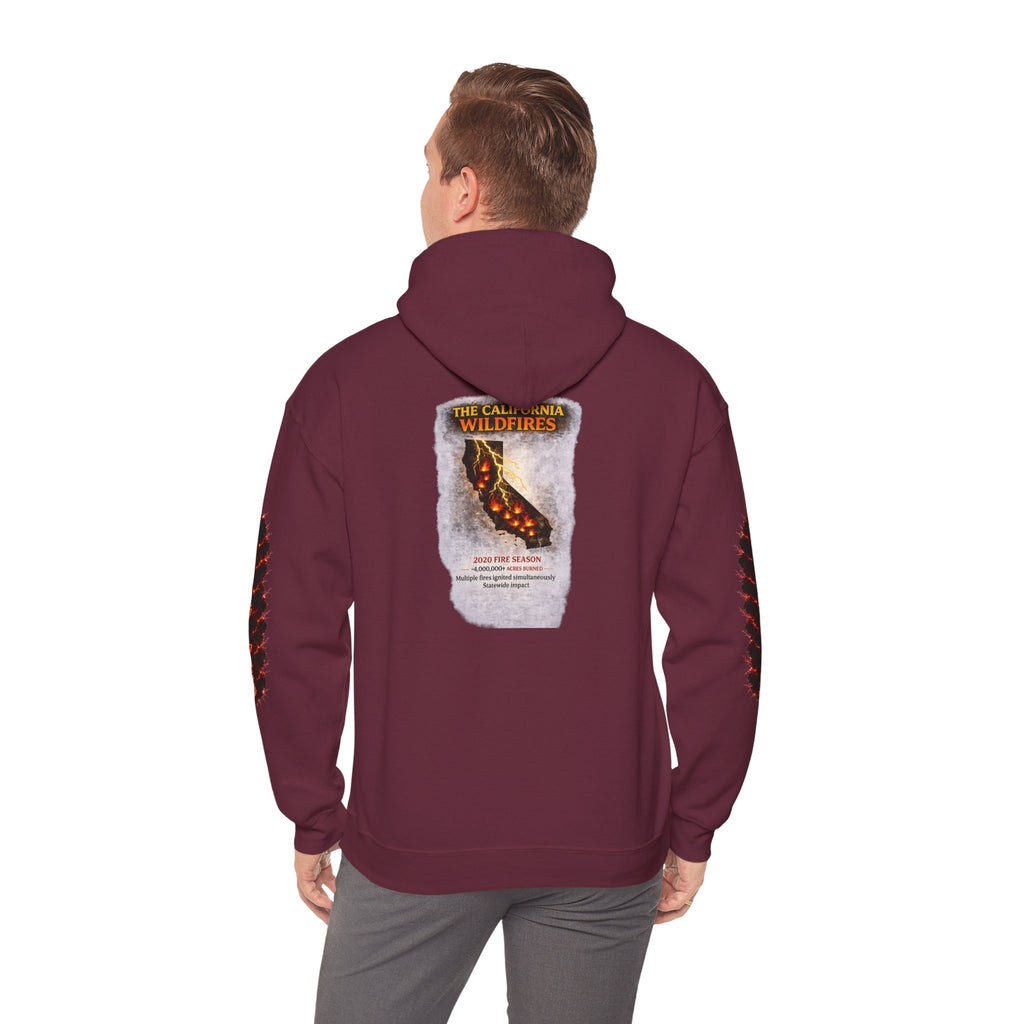 I Survived 2020 — Director's Cut S2:E3 "The California Wildfires" | Wildfire Edition Memorial Hoodie Sweatshirt