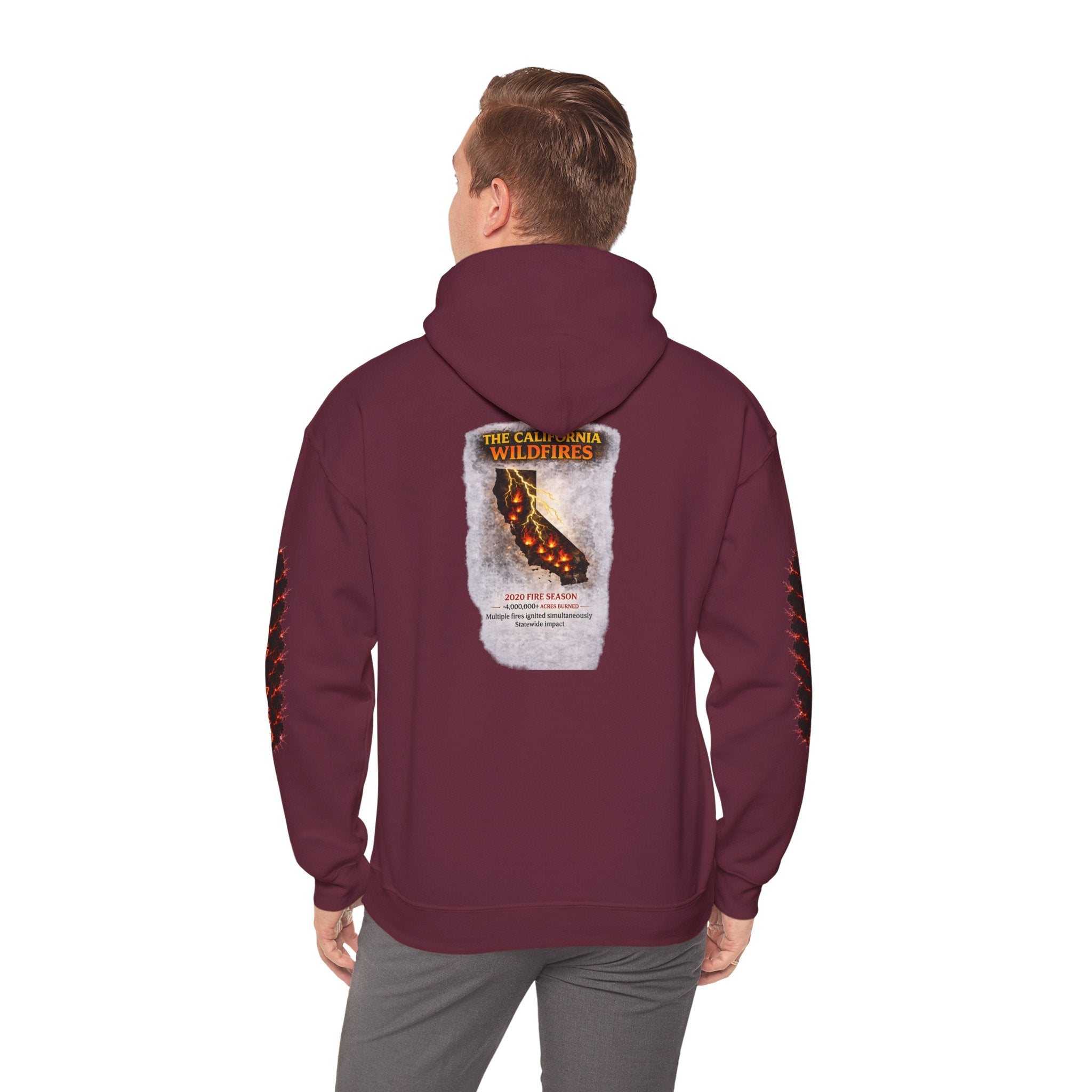 I Survived 2020 — Director's Cut S2:E3 "The California Wildfires" | Wildfire Edition Memorial Hoodie Sweatshirt