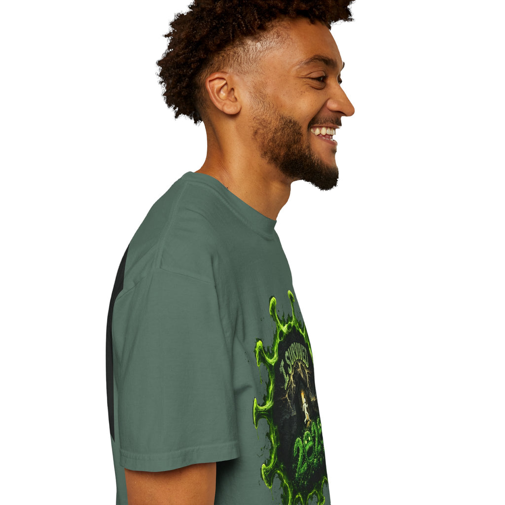 I Survived 2020 — Director's Cut S1:E3 "The Jab!" | Pandemic Edition Unisex Garment-Dyed T-shirt